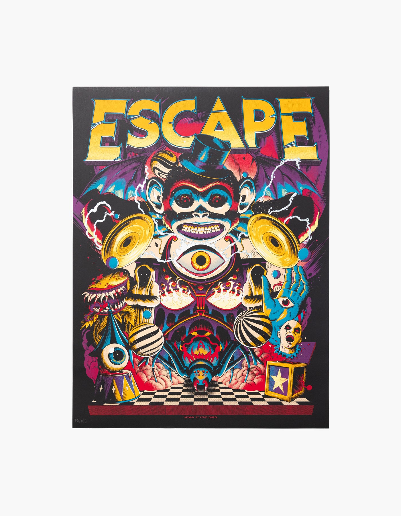 Psycho Cymbal Poster