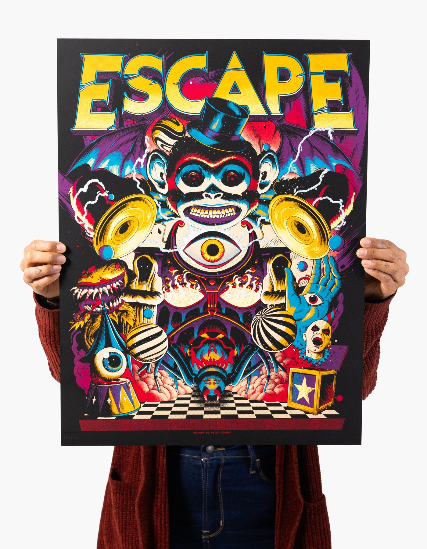 Psycho Cymbal Poster