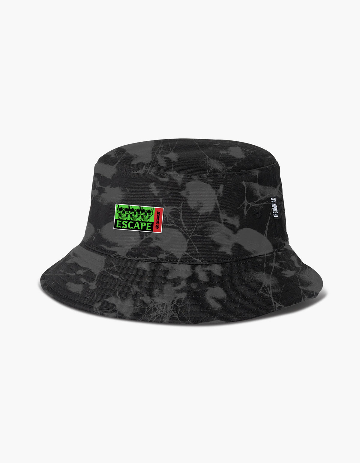 Skull Web Reversible Bucket Hat