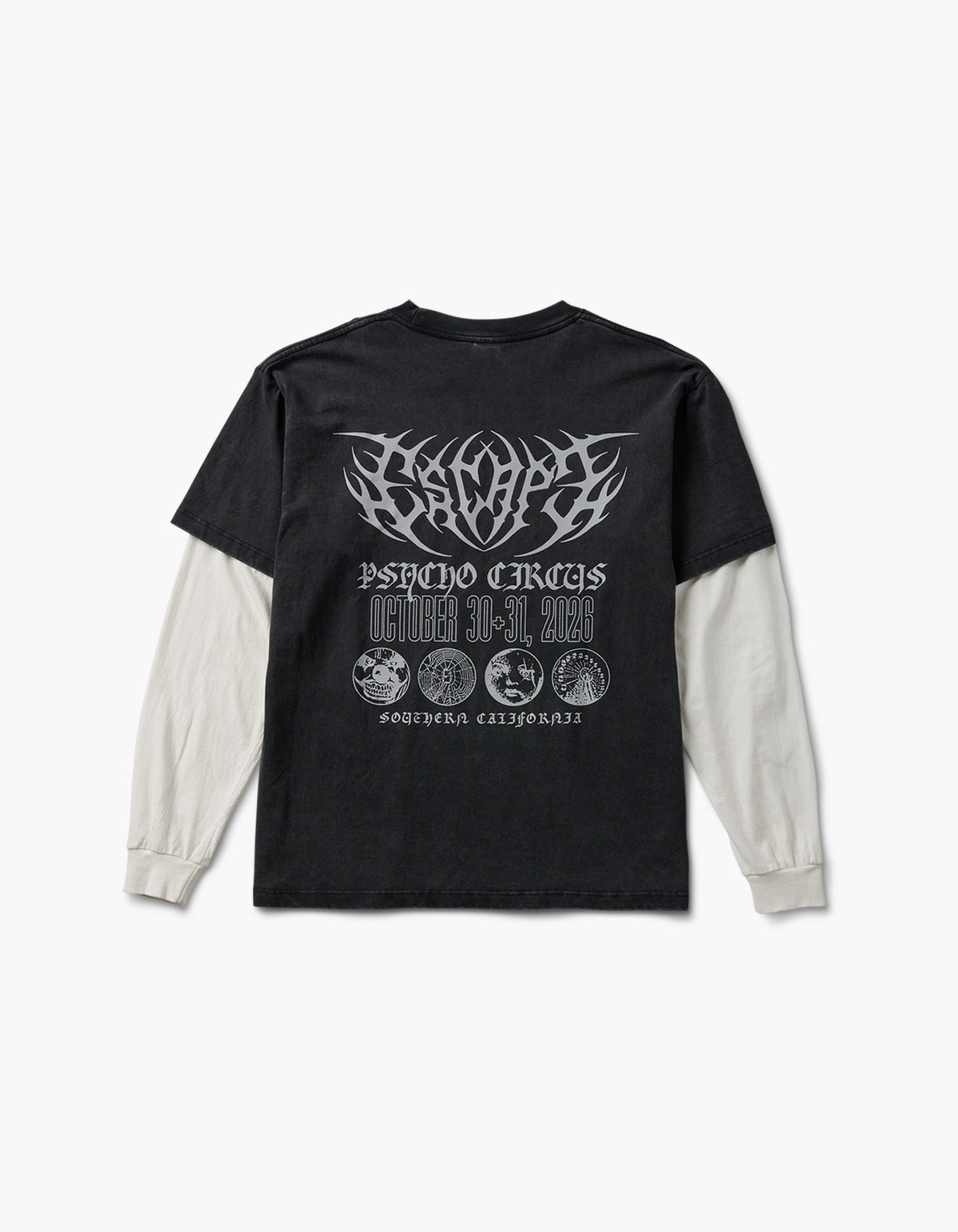 Escape Tribal Two-Layer Long Sleeve Tee