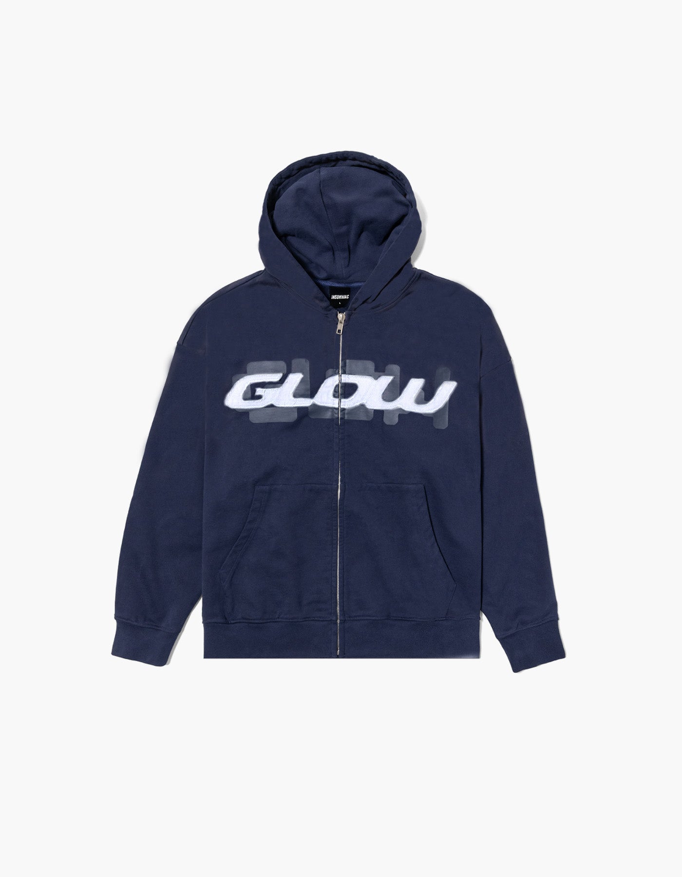 GLOW 2026 Stamped Zip Hoodie