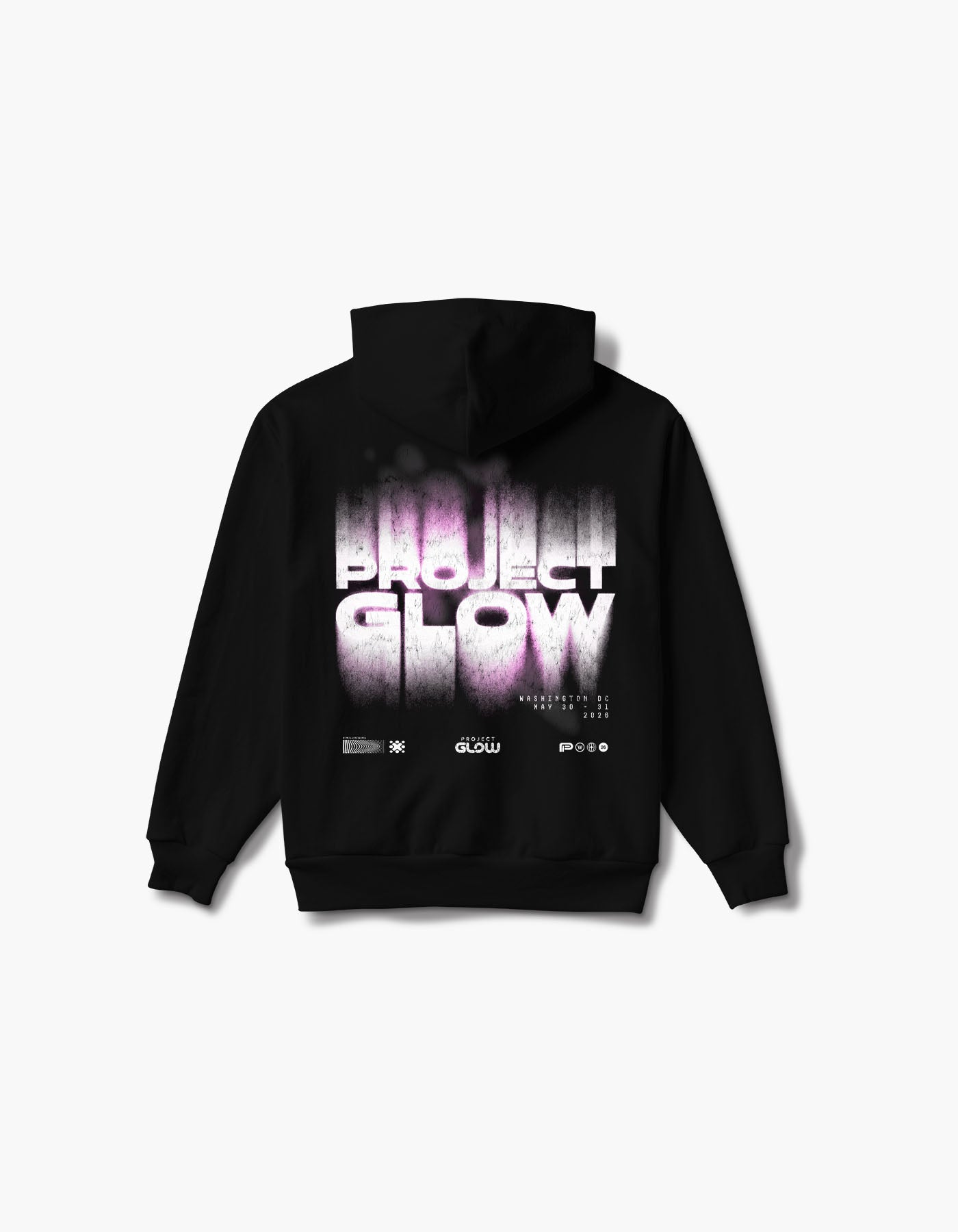 GLOW Defocused 2026 Lineup Hoodie