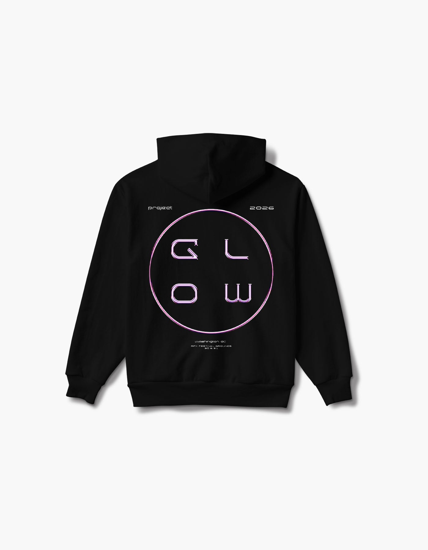 GLOW 2026 Chrome Zone Hoodie