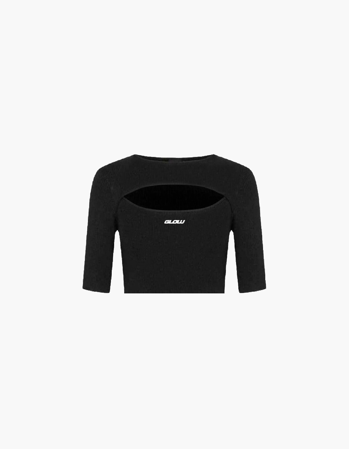 GLOW 2026 Cut Out Mid-Sleeve Tee