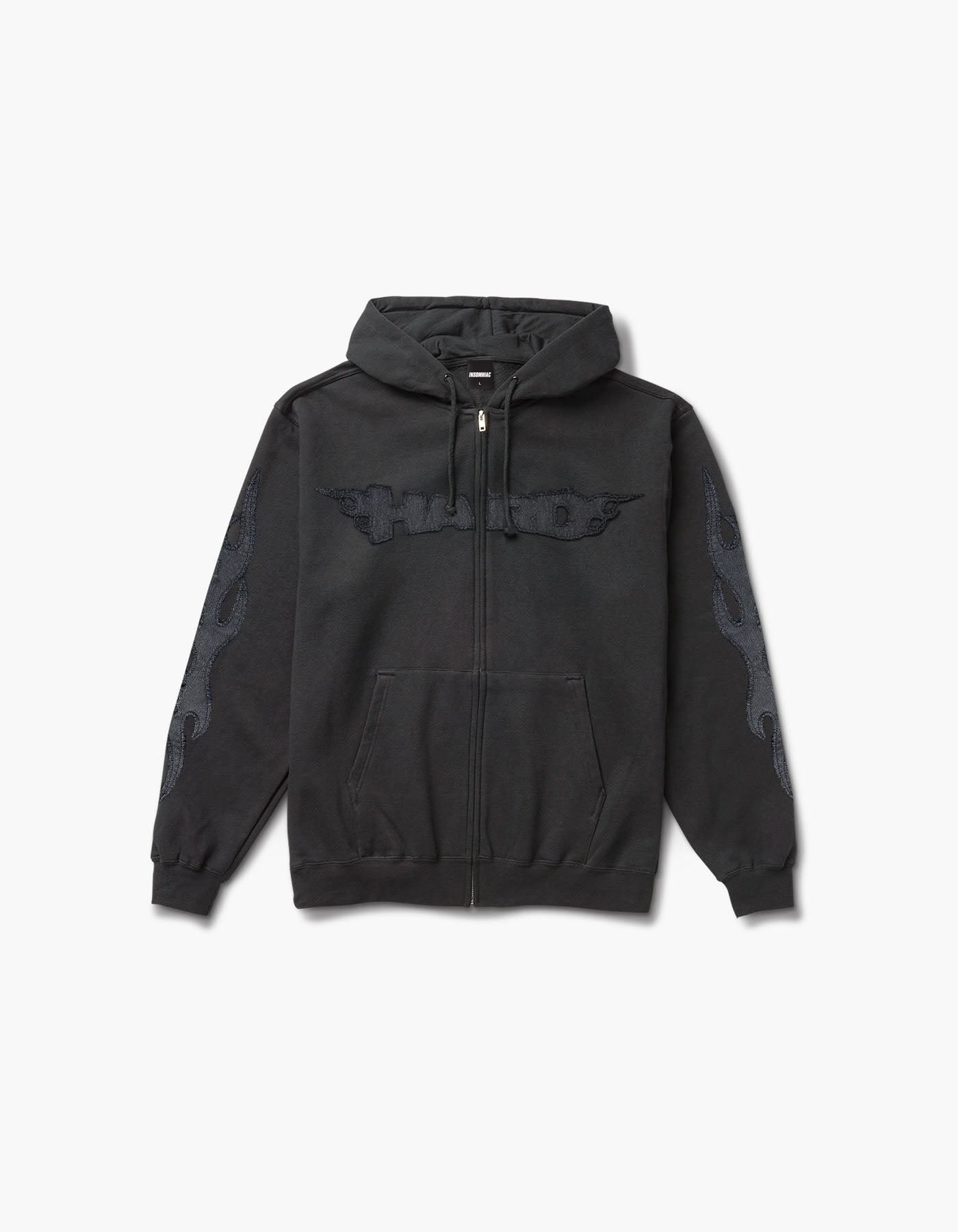 HARD Flames Zip Hoodie