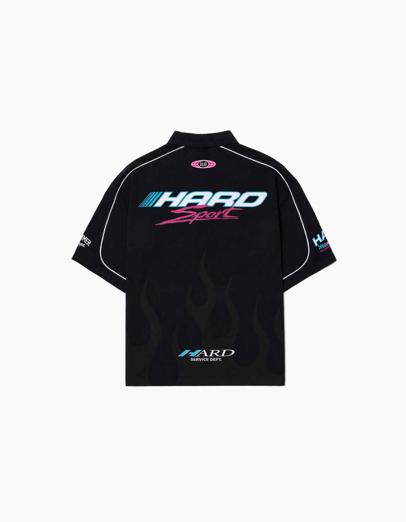 HARD Pit Crew Button Up Top