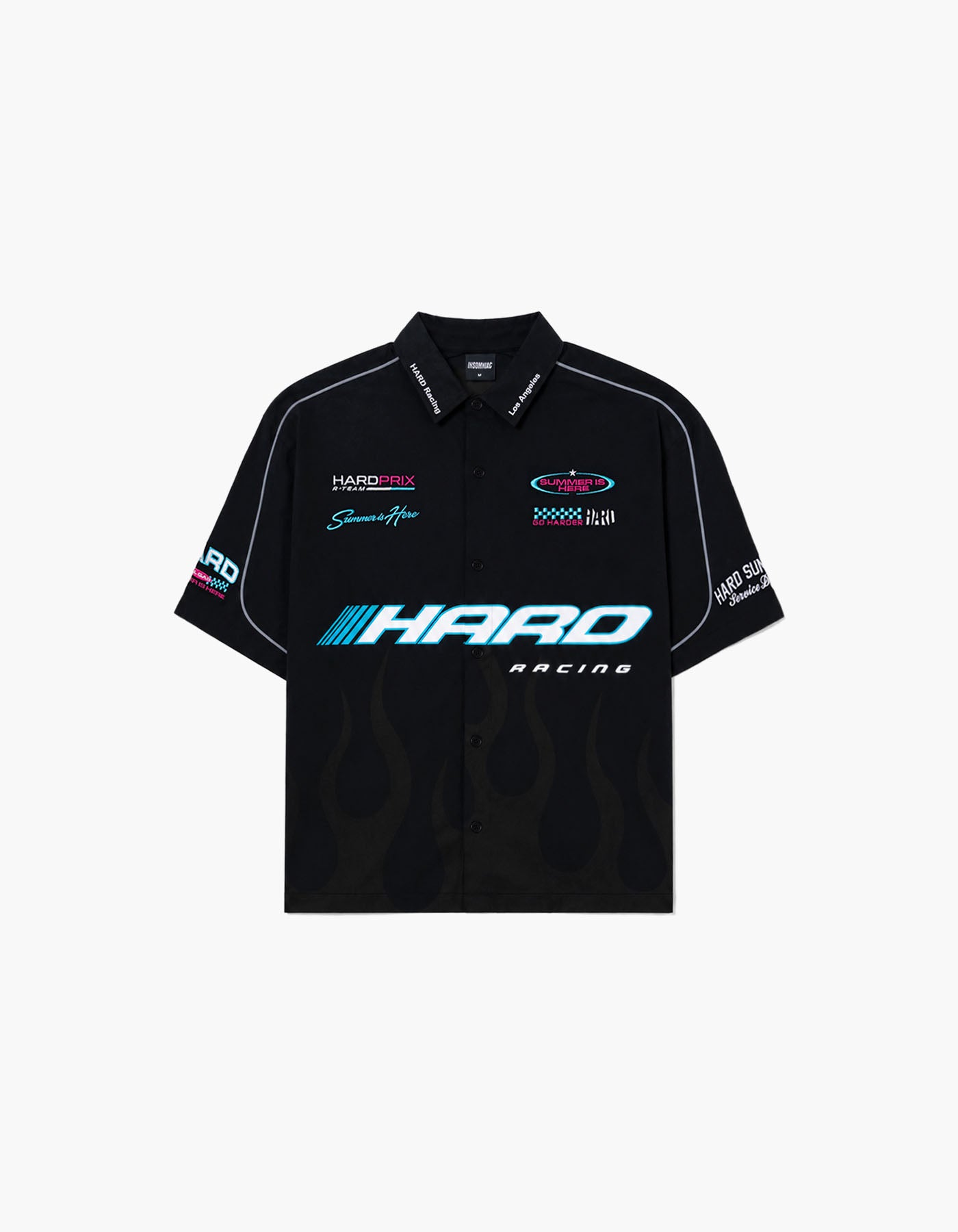 HARD Pit Crew Button Up Top