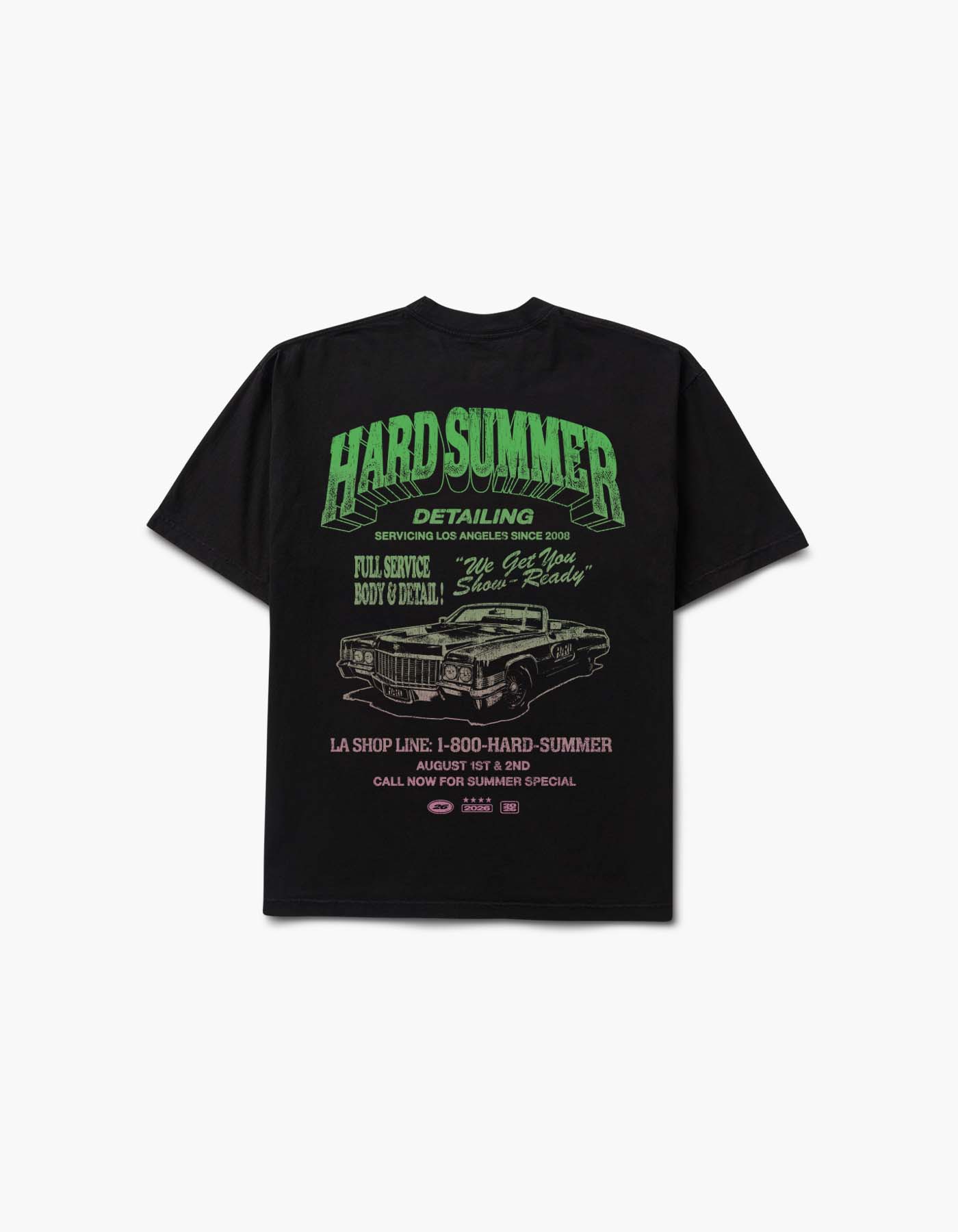 HARD Summer Service Washed Tee
