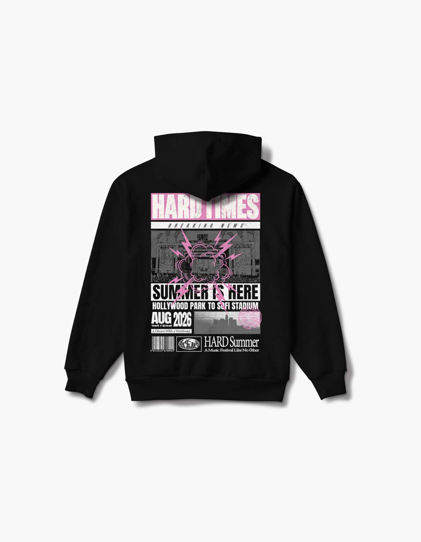 HARD Times 2026 Lineup Hoodie