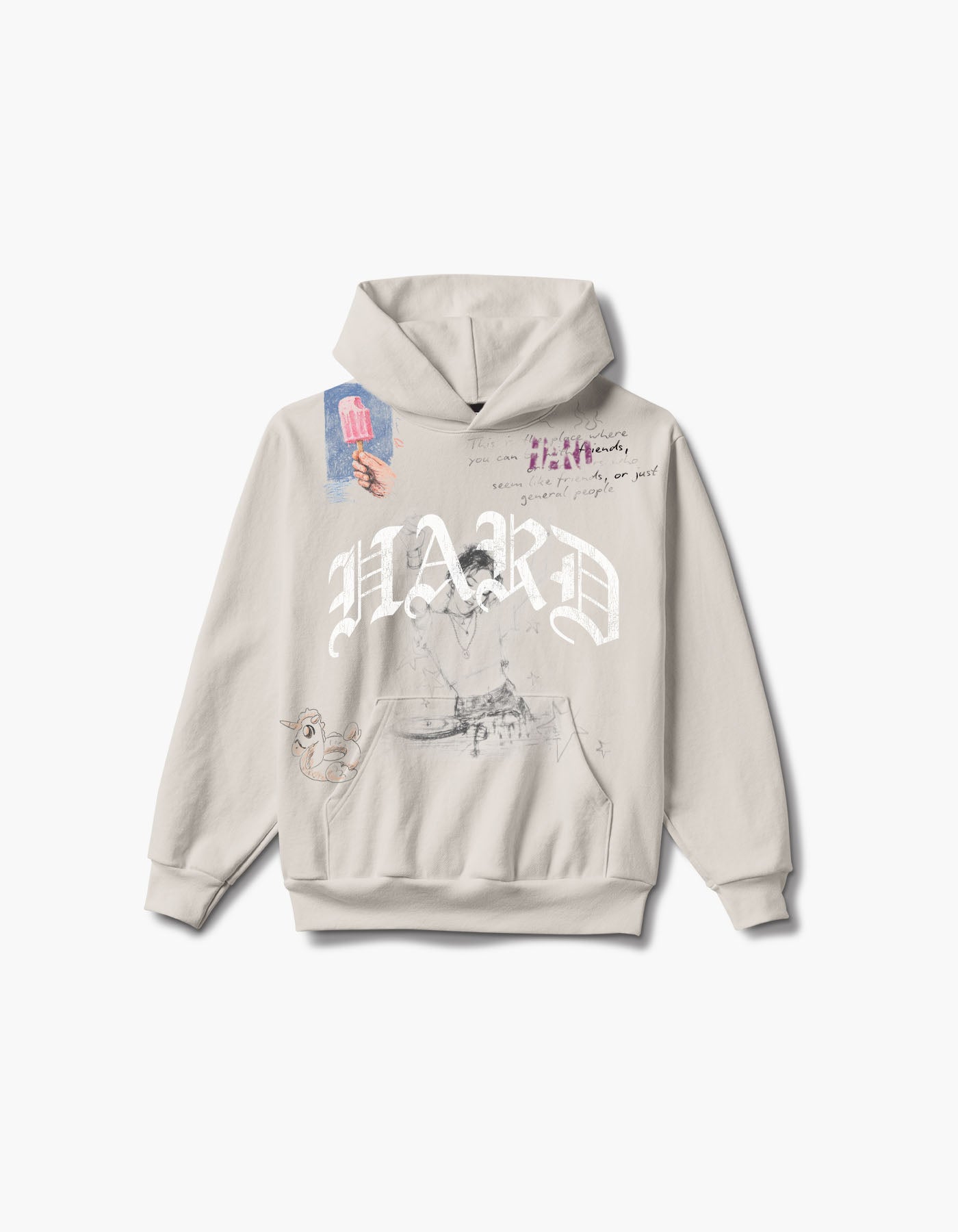 HARD Times Scrapbook 2026 Lineup Hoodie