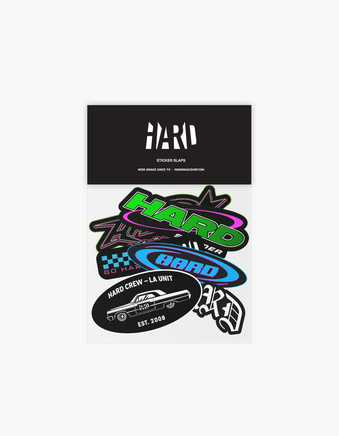 HARD Summer 2026 Sticker Slap Pack