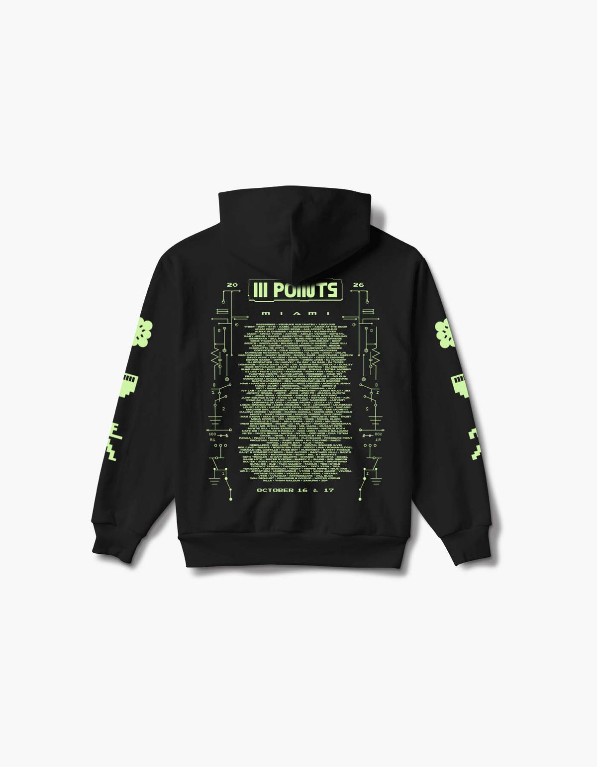 III Points 2026 Comp Lineup Hoodie