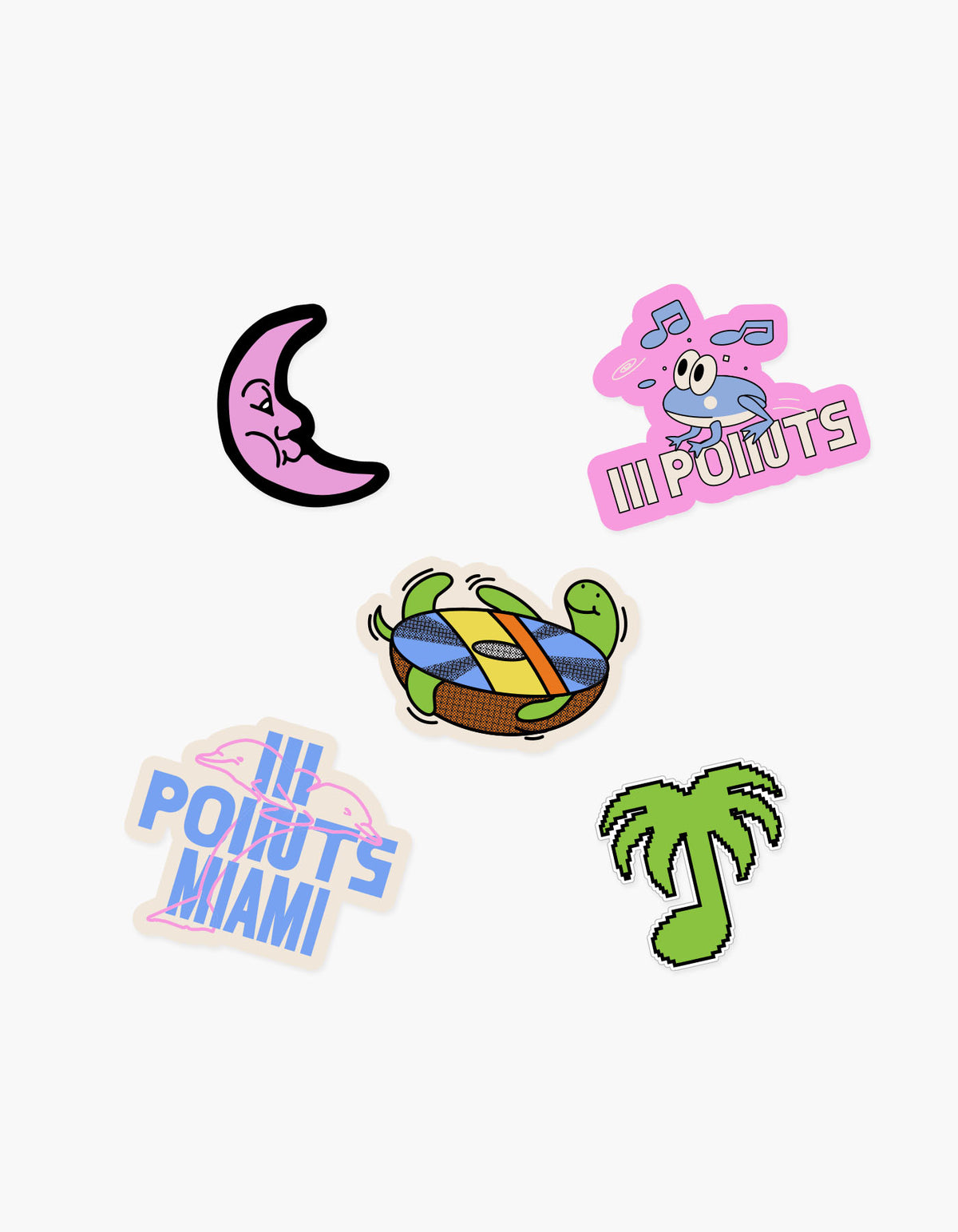 III Points 2026 Sticker Slap Pack