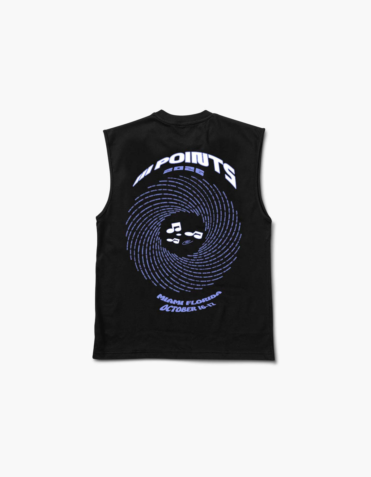 III Points 2026 Music Frog Lineup Muscle Tank