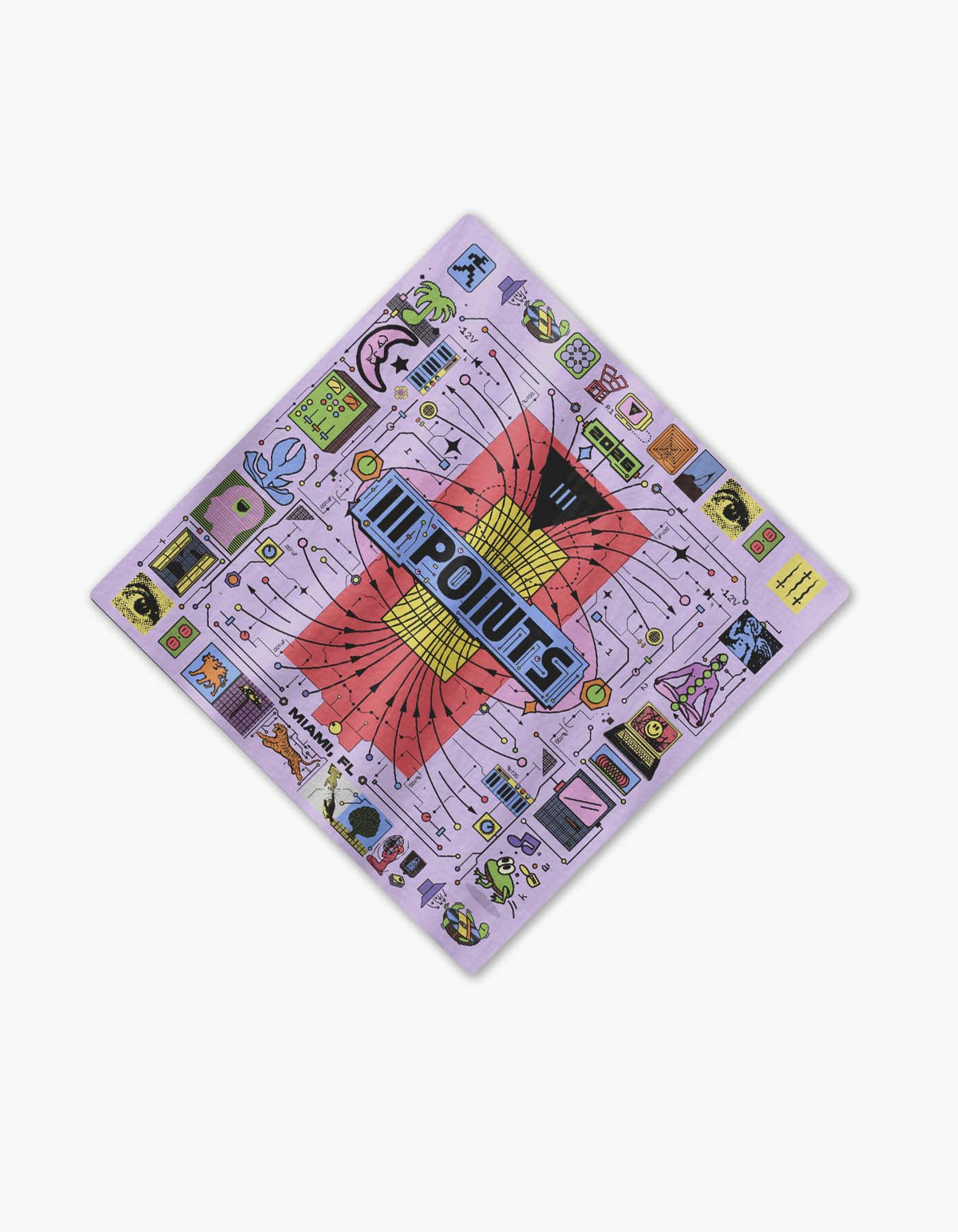 III Points 2026 Icon Bandana