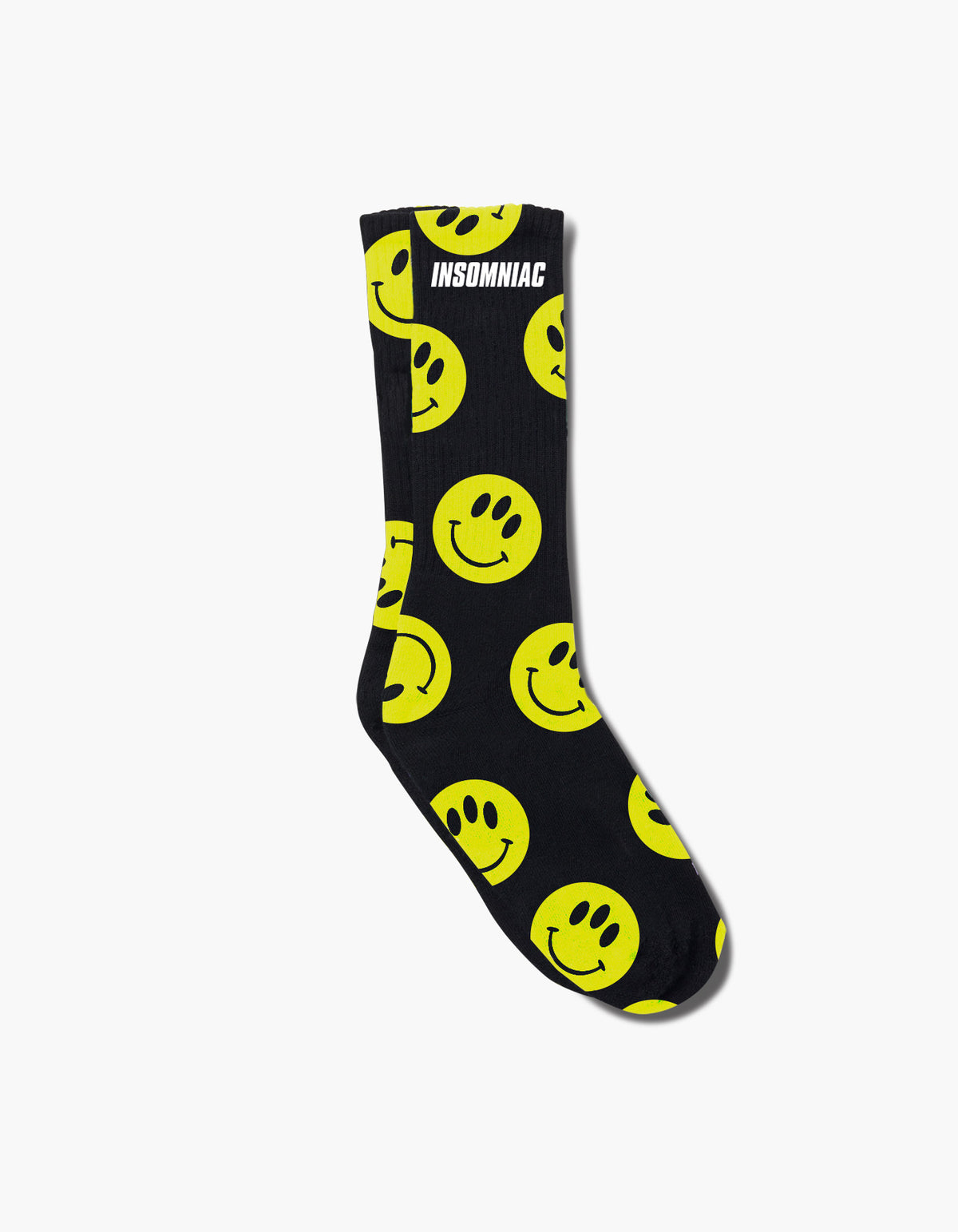 Insomniac Smiles Sock