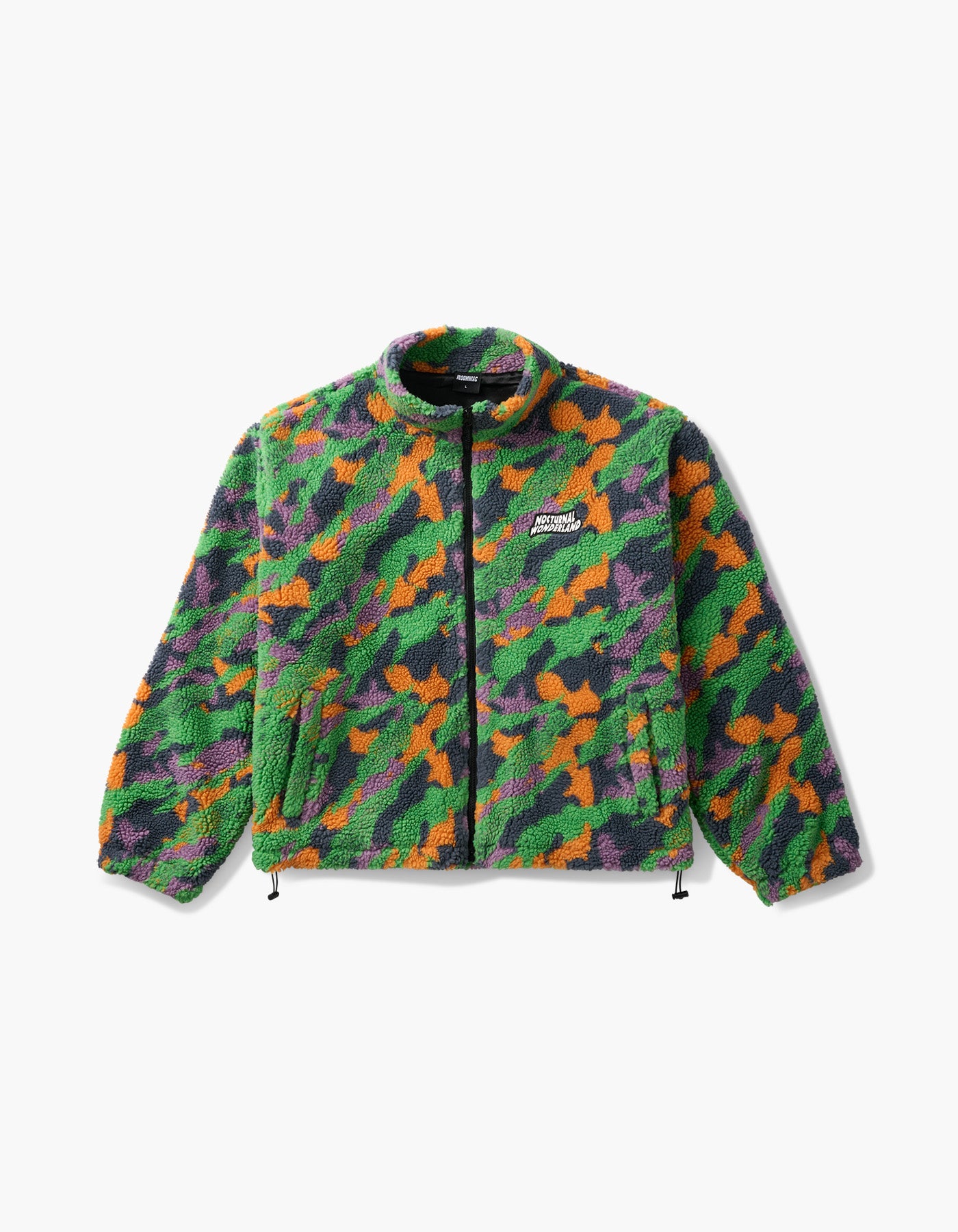 Nocturnal Blur Sherpa Jacket