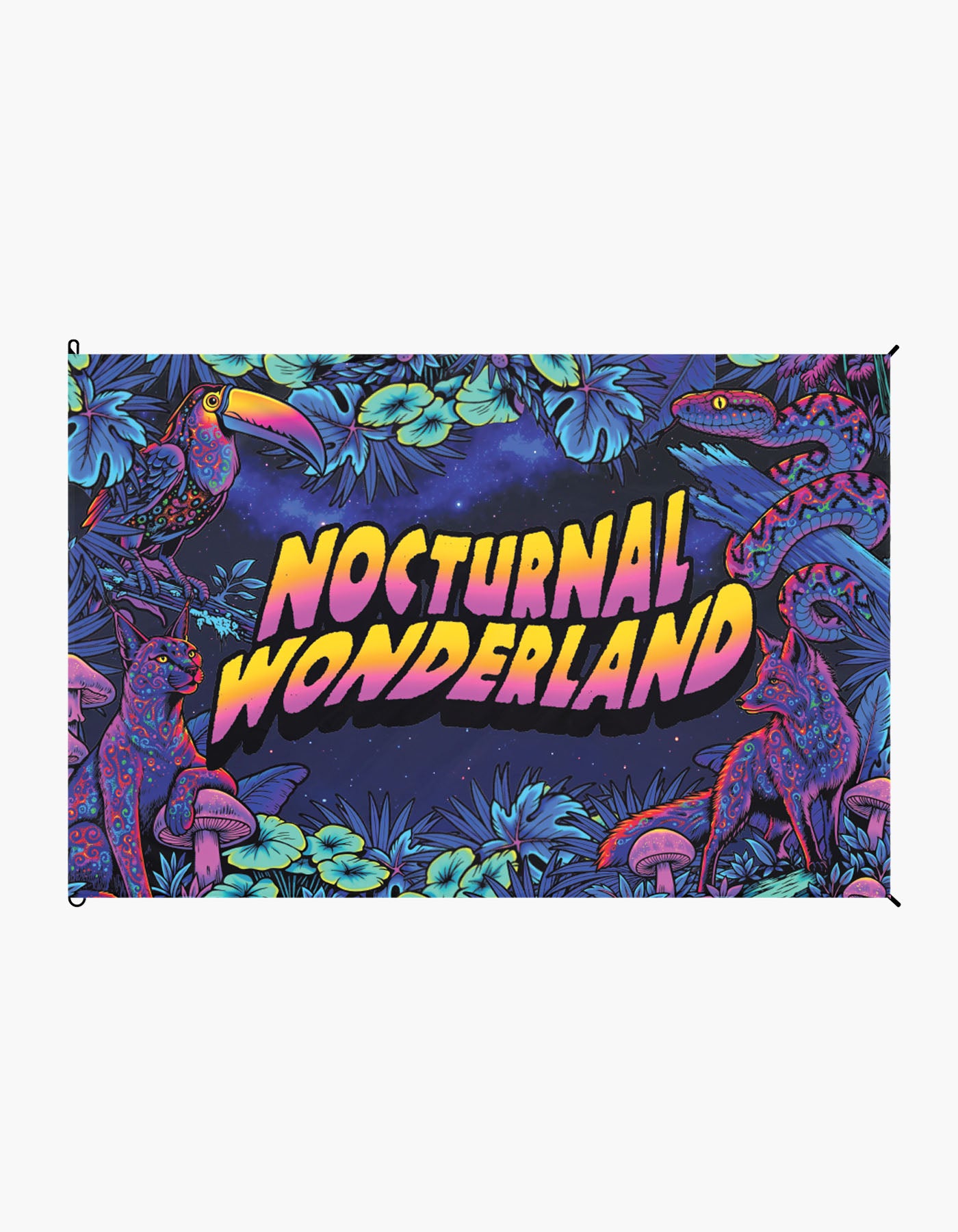 Nocturnal Wonderland 2026 Flag
