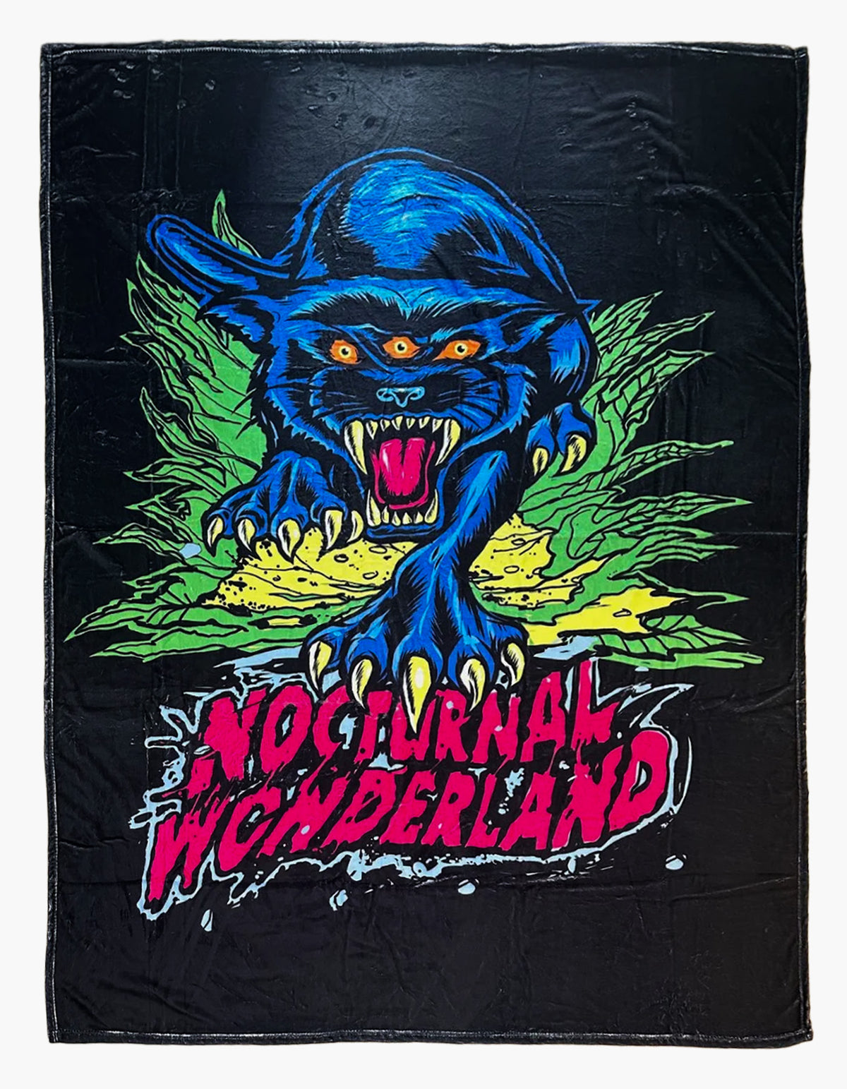 Nocturnal Tribute Plush Blanket