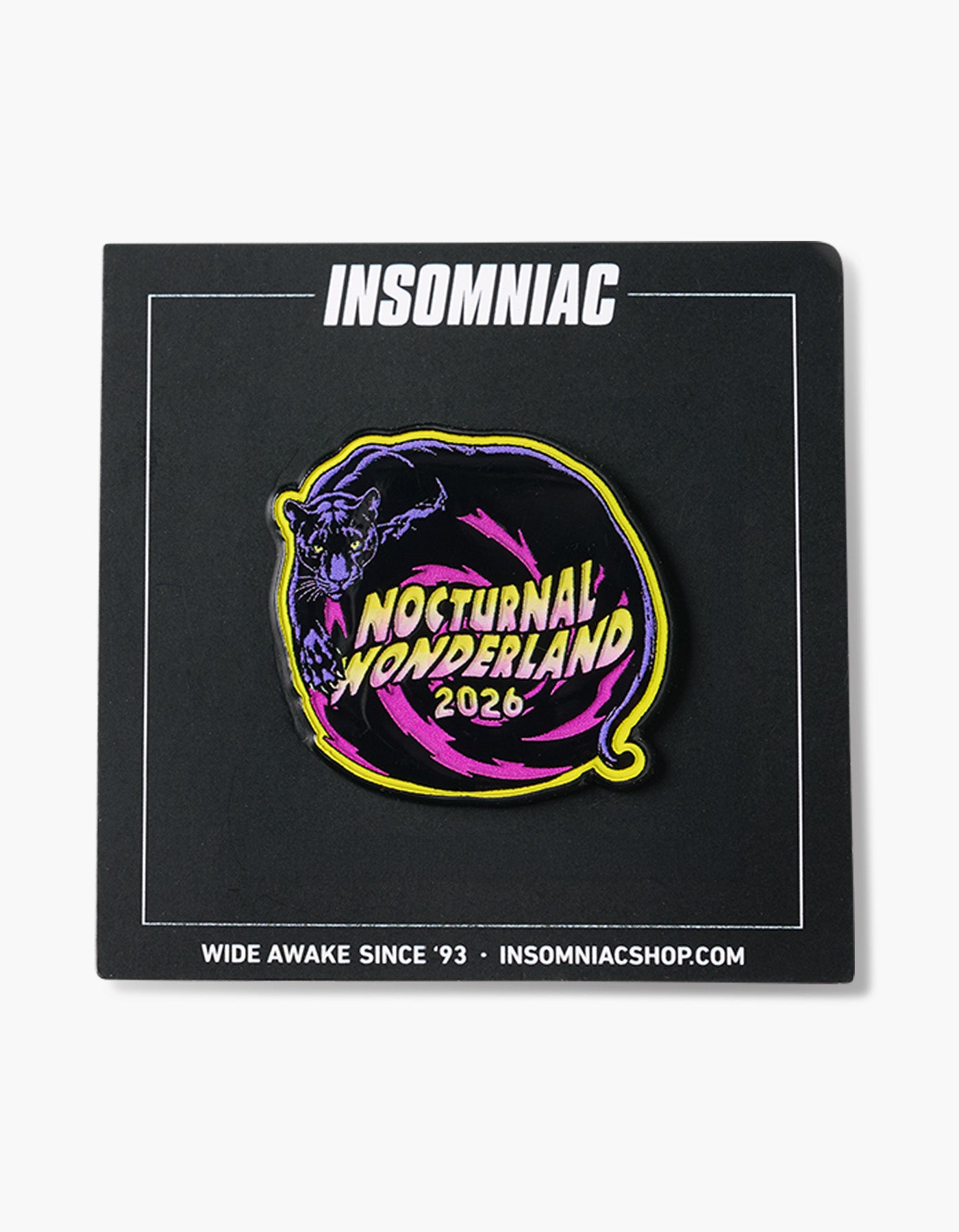 Nocturnal Wonderland 2026 Pin