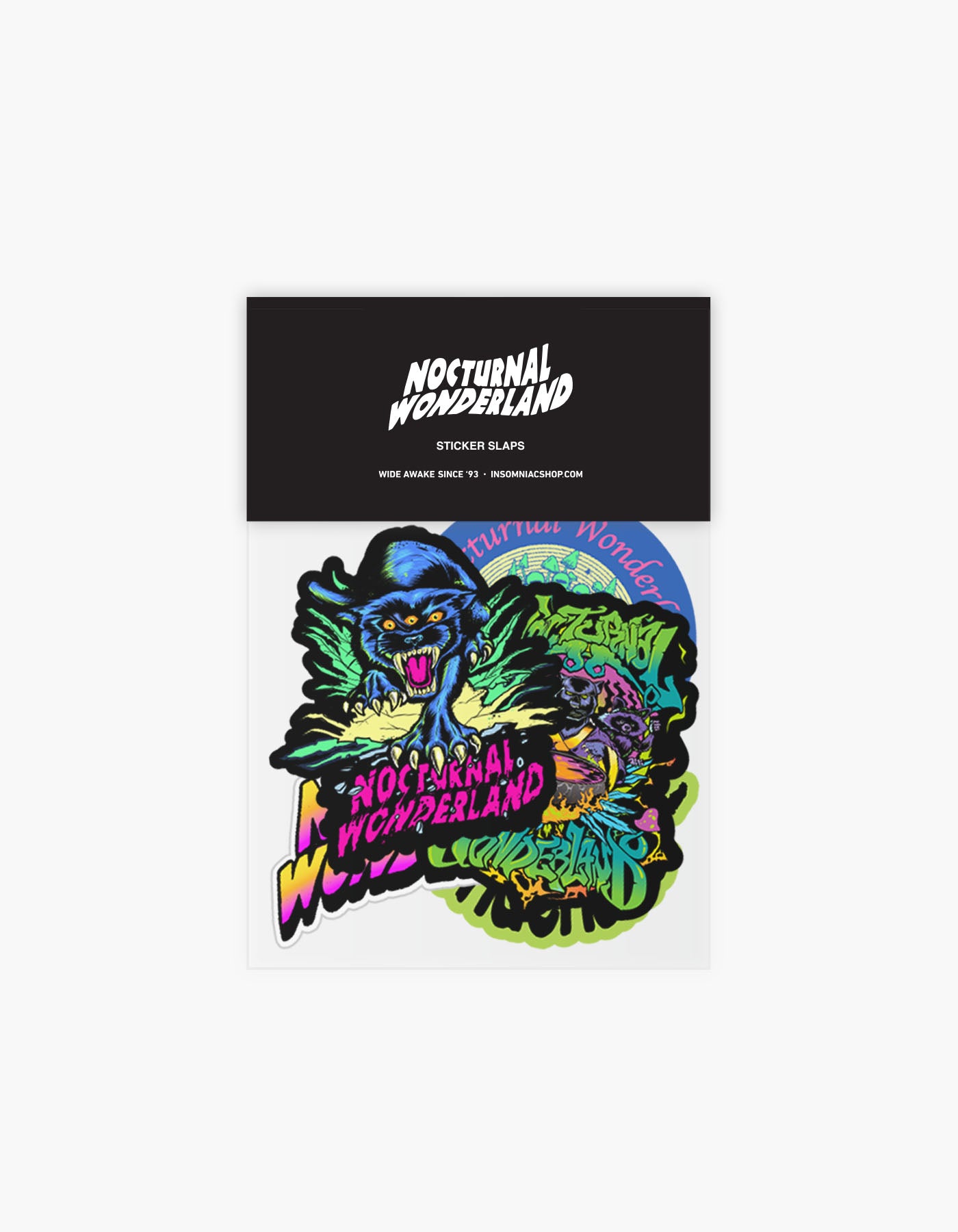 Nocturnal Wonderland 2026 Sticker Slap Pack