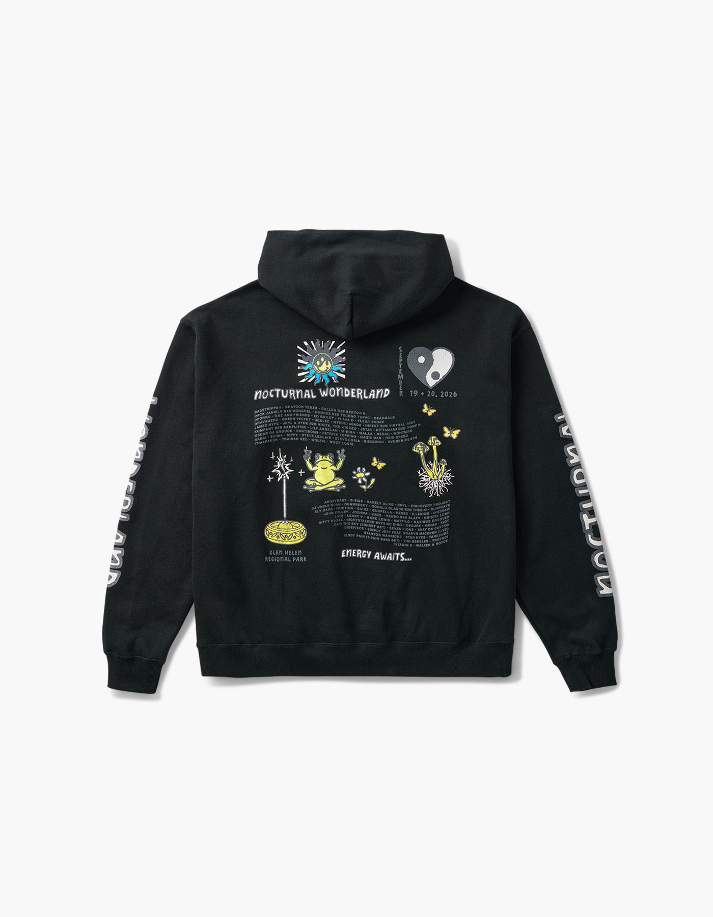 Nocturnal Forager 2026 Lineup Hoodie