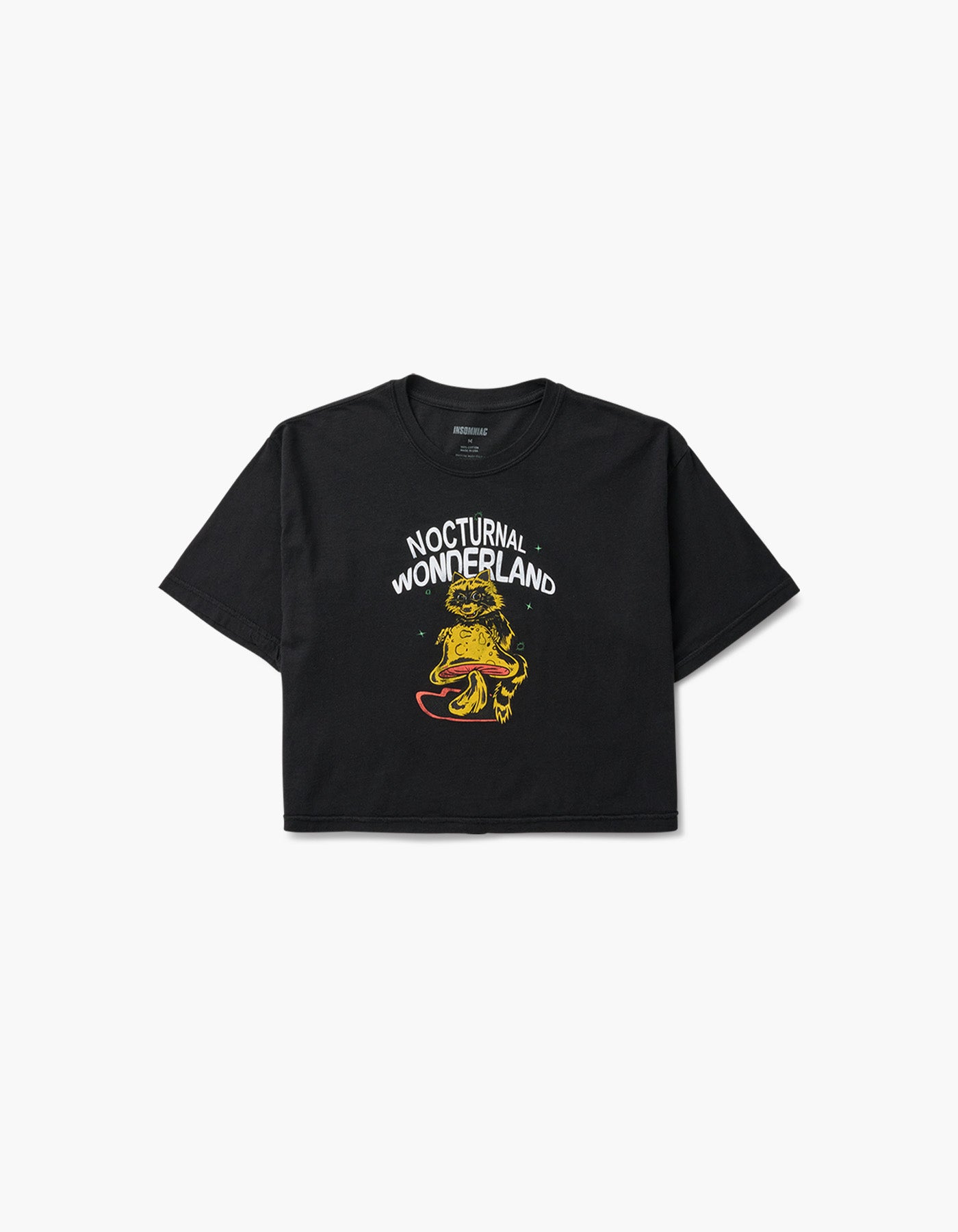 Nocturnal Critter Crop Tee