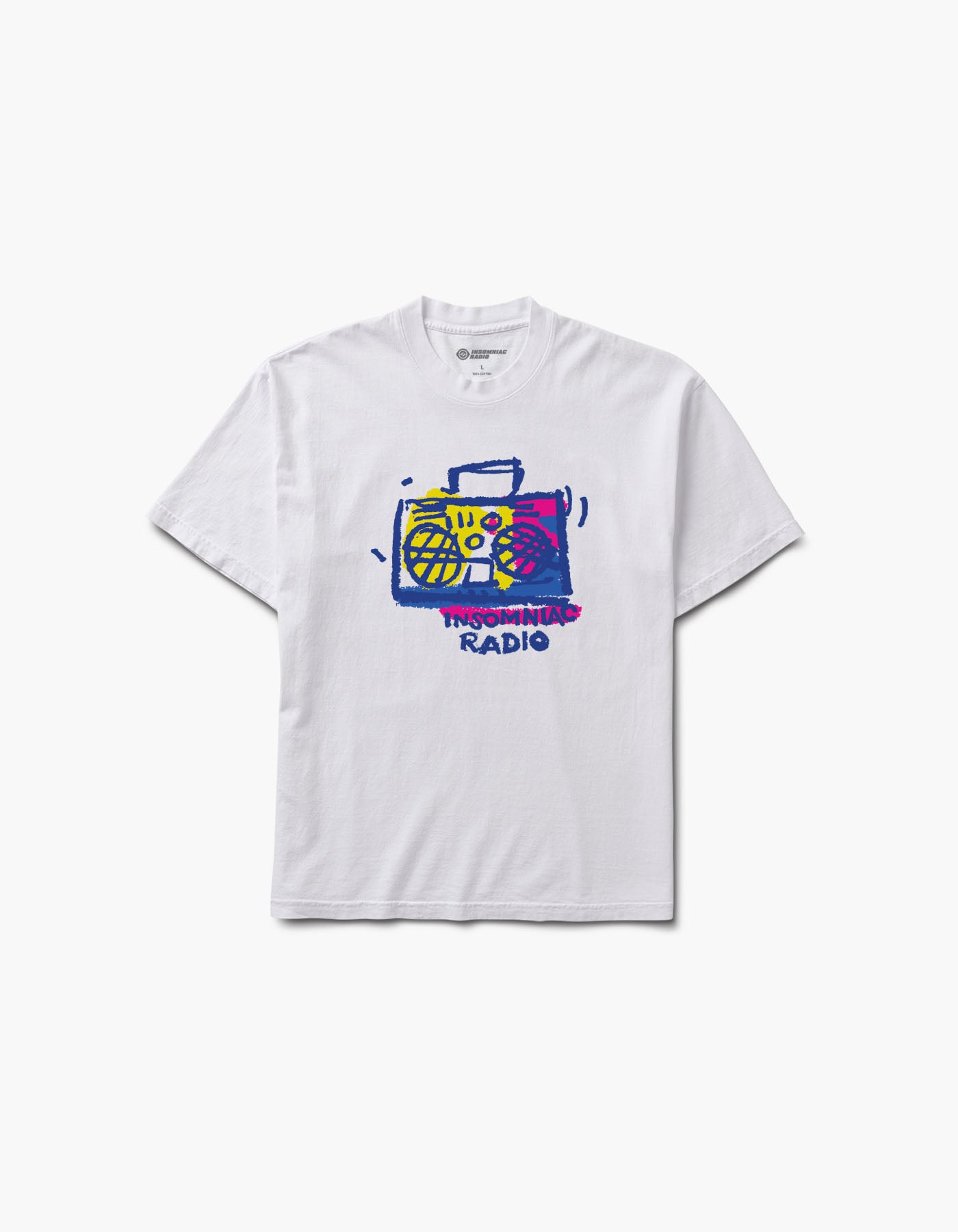 Insomniac Radio 2026 Boombox Short Sleeve Tee