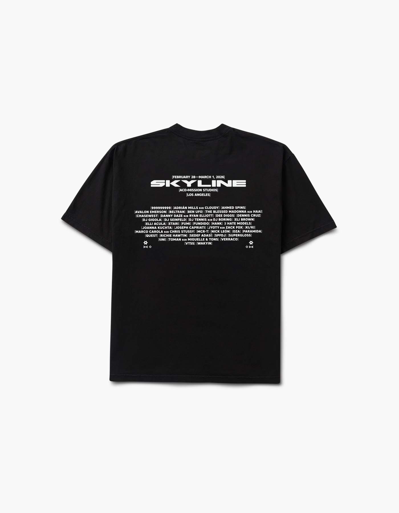 Skyline 2026 Lineup S/S Tee