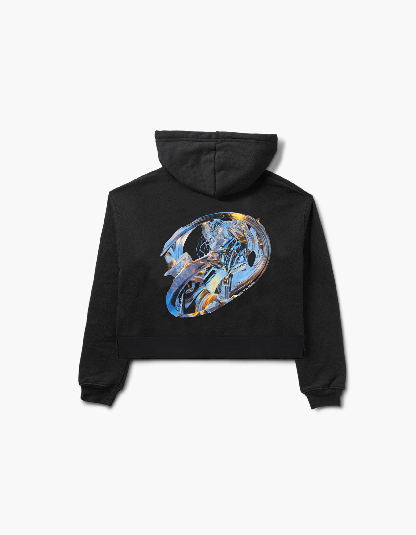 Skyline 2026 Crop Hoodie