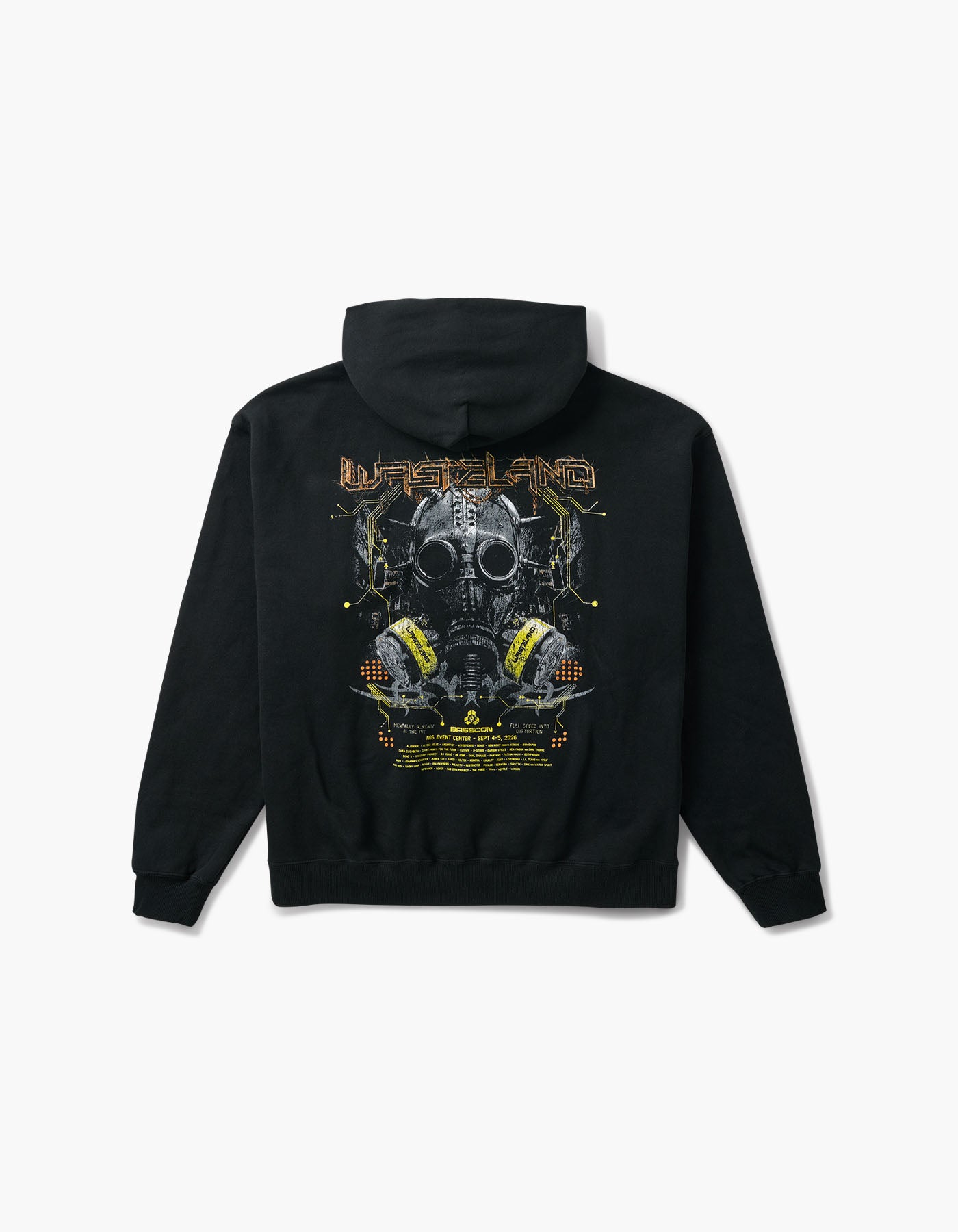 Wasteland Cyborg 2026 Lineup Hoodie