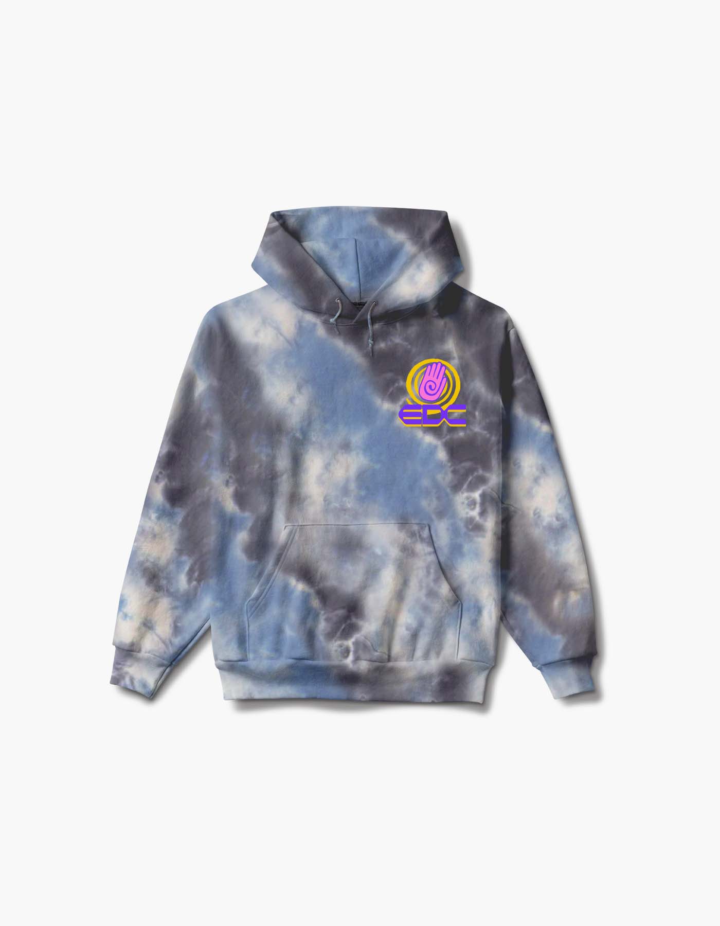 EDC Ascendance Tie Dye Pullover Hoodie