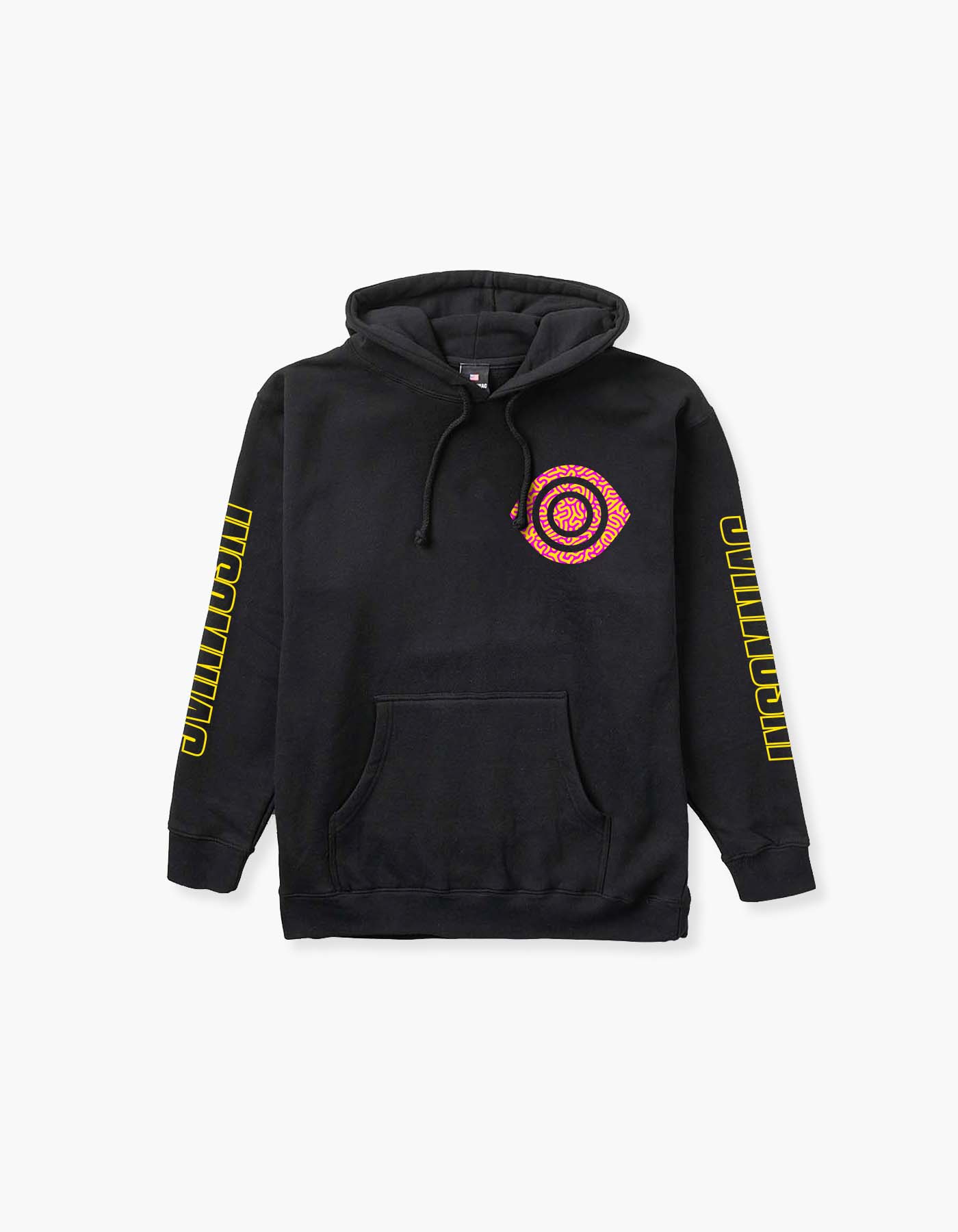 Insomniac Eye Pattern Hoodie