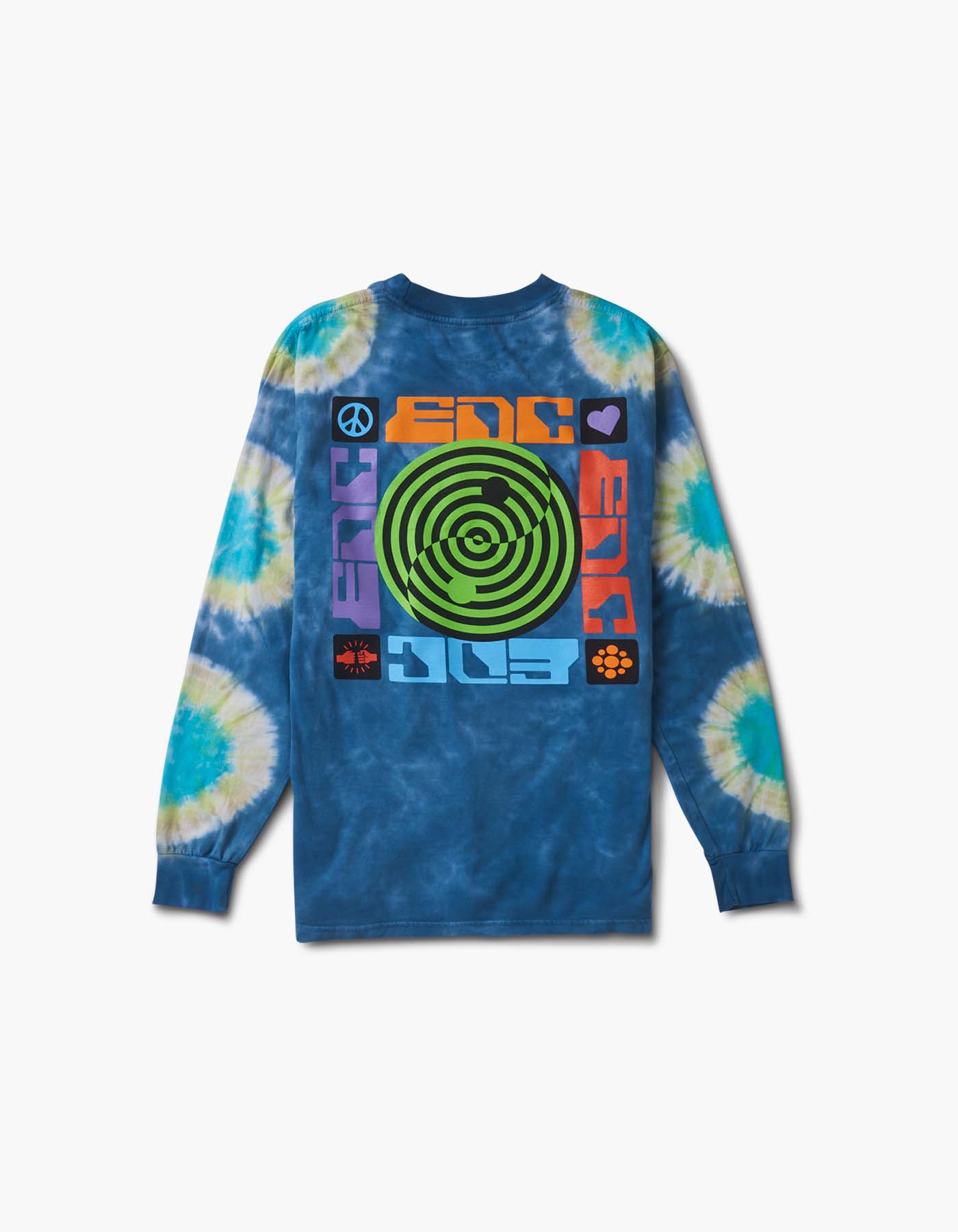 EDC Ultra Zen Tie Dye L/S Tee