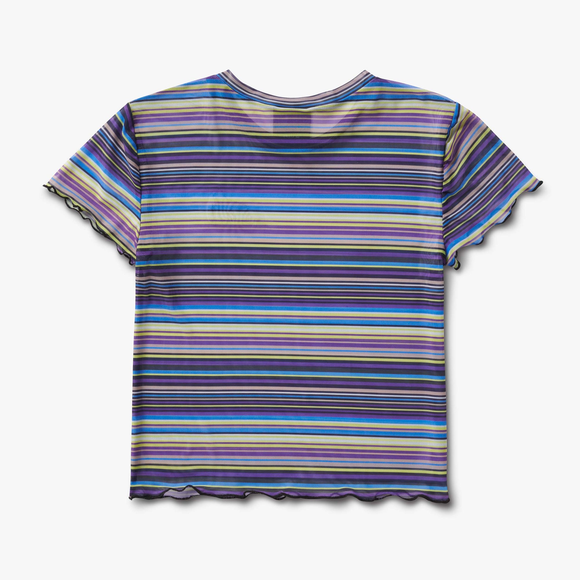 Stripe Mesh Tee