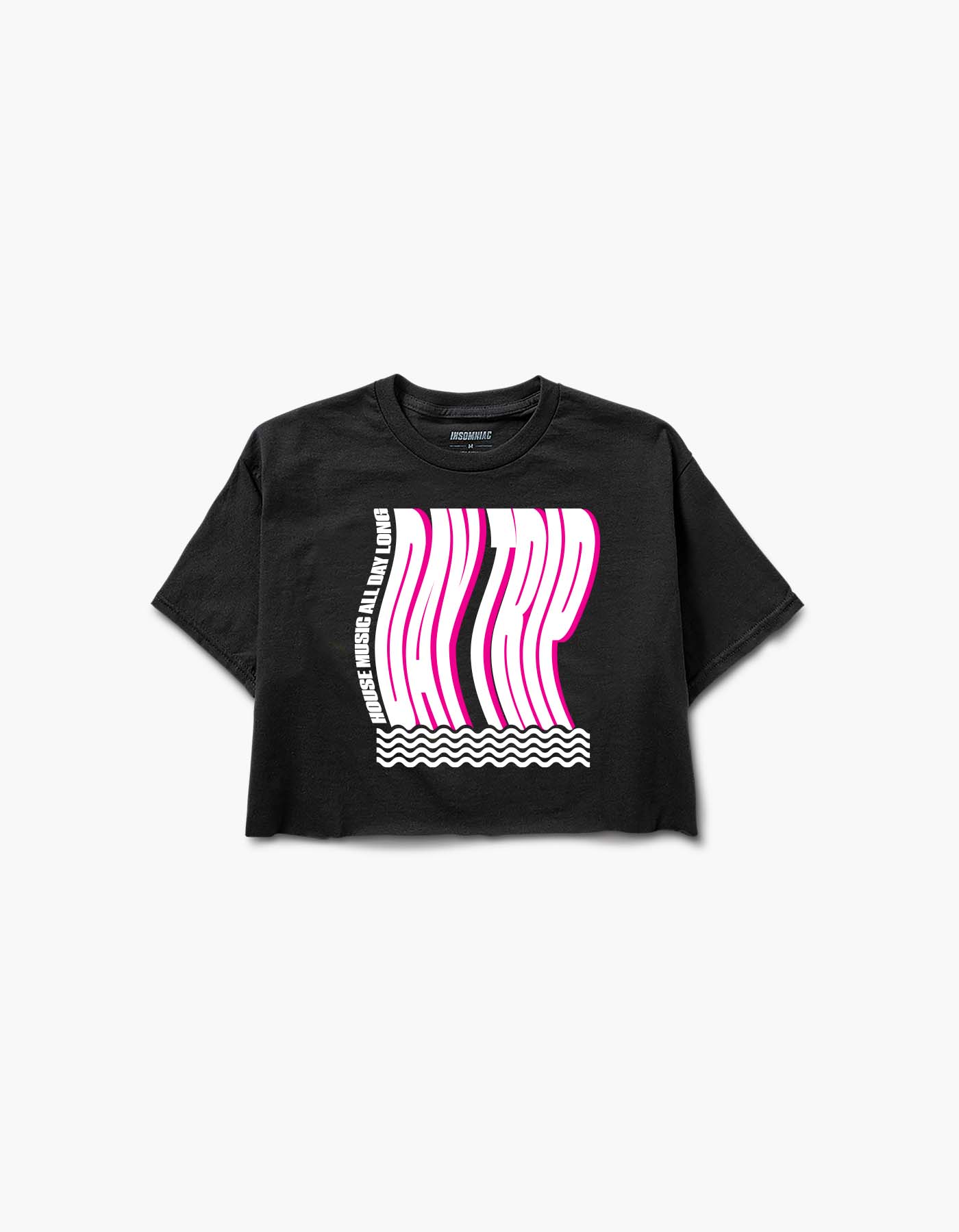 Wavy Days Crop Tee