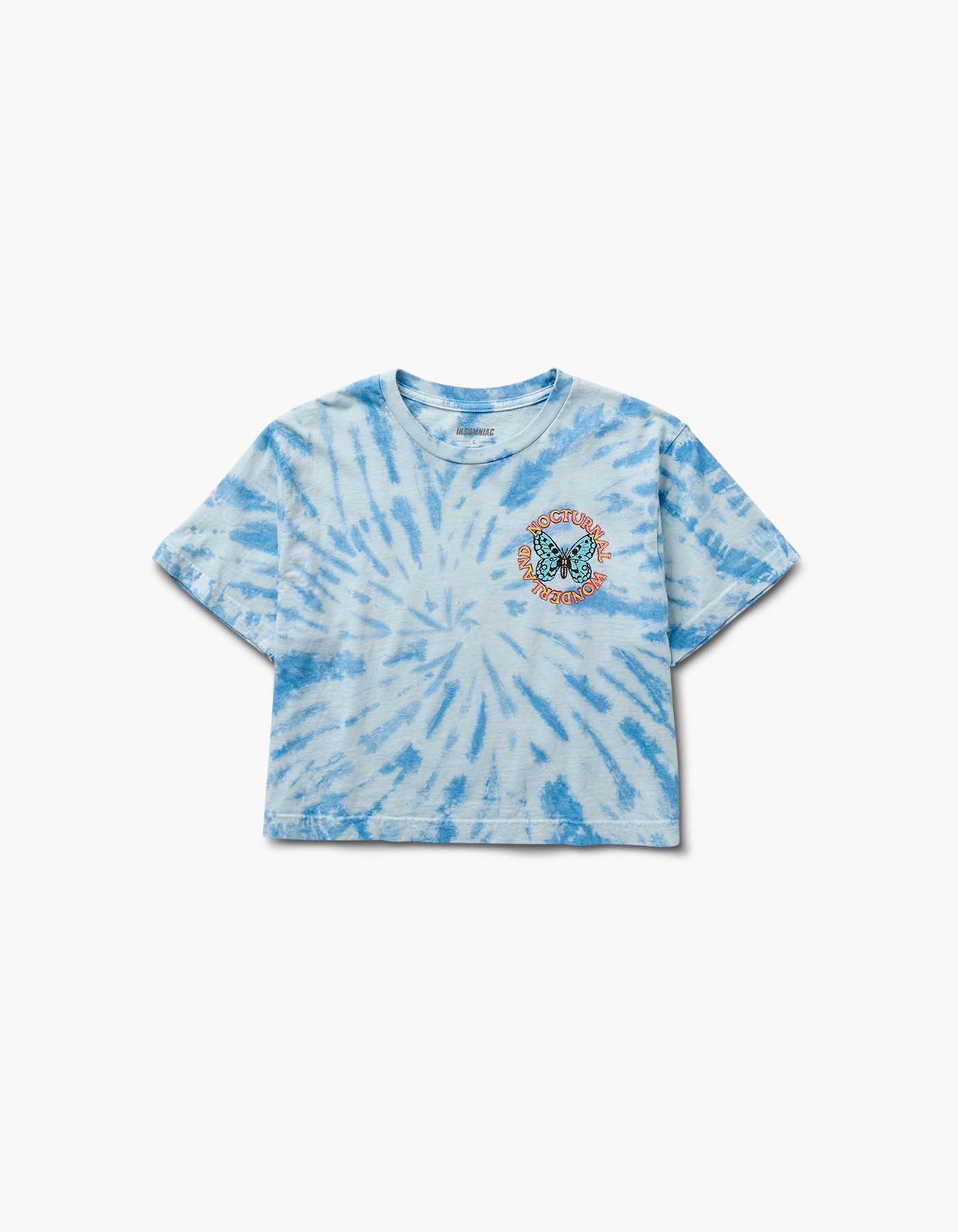 Creepy Crawlies Tie Dye Crop S/S Tee