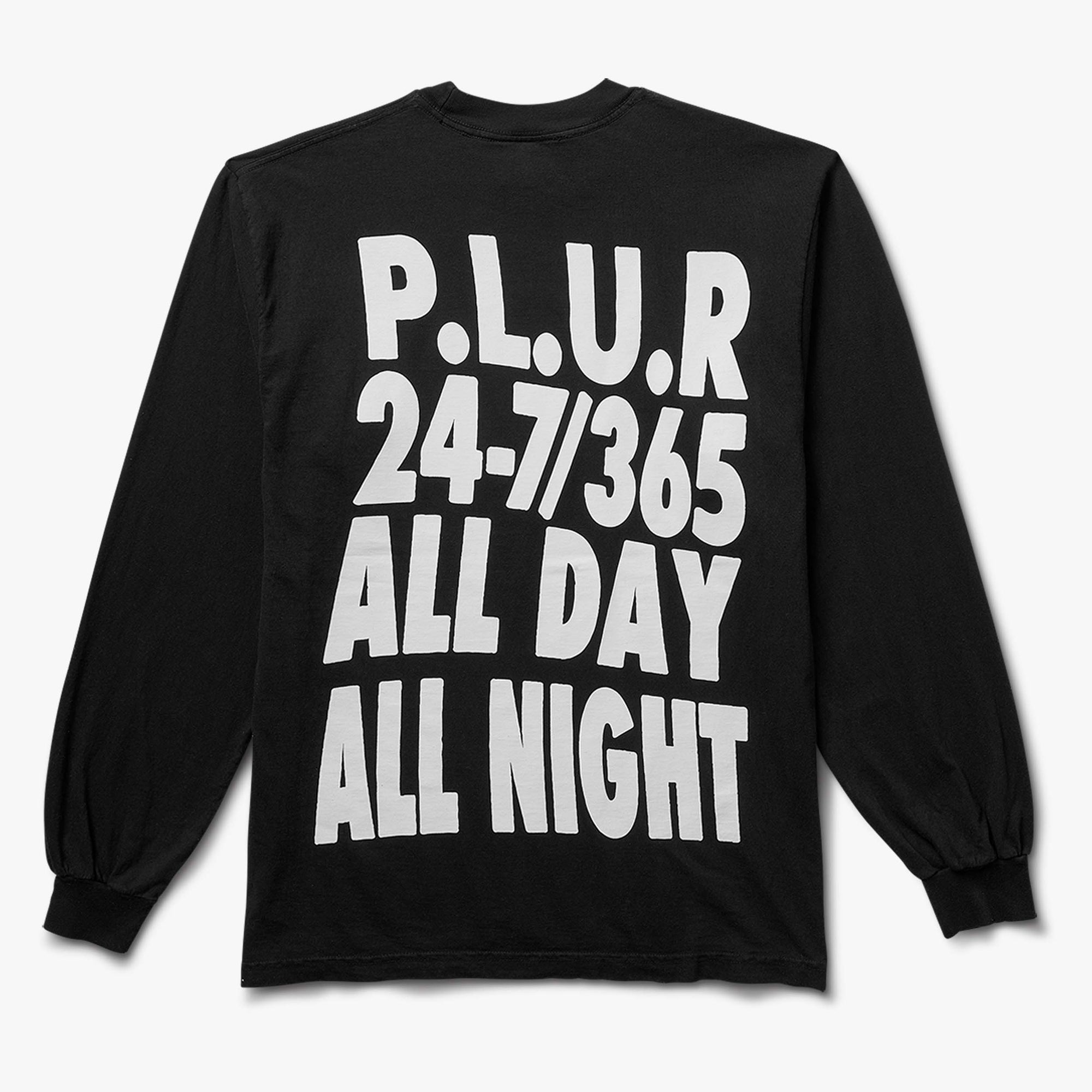 PLUR Smiles L/S Tee