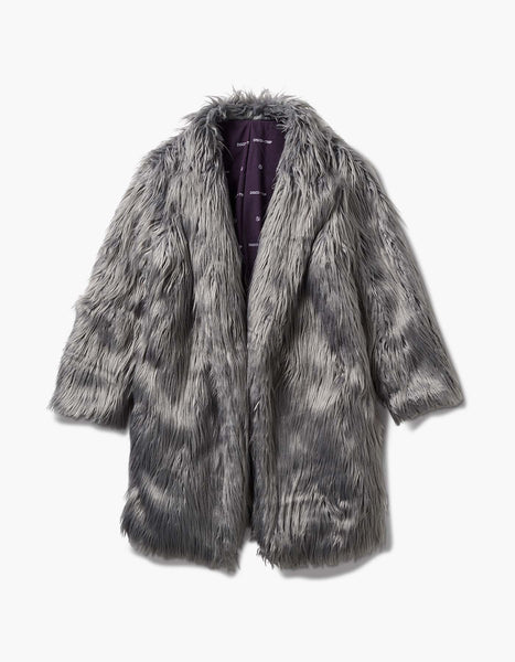 Disco Trip Oversized Fur Coat