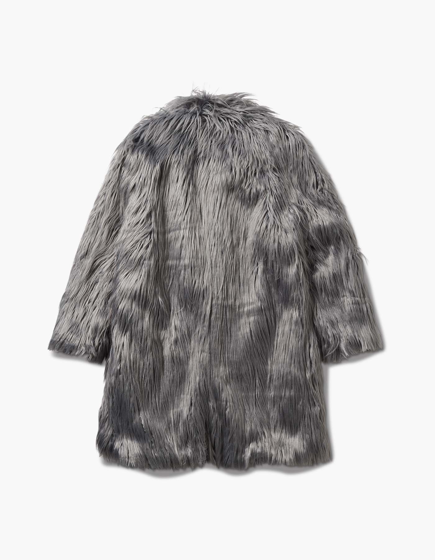 Disco Trip Oversized Fur Coat