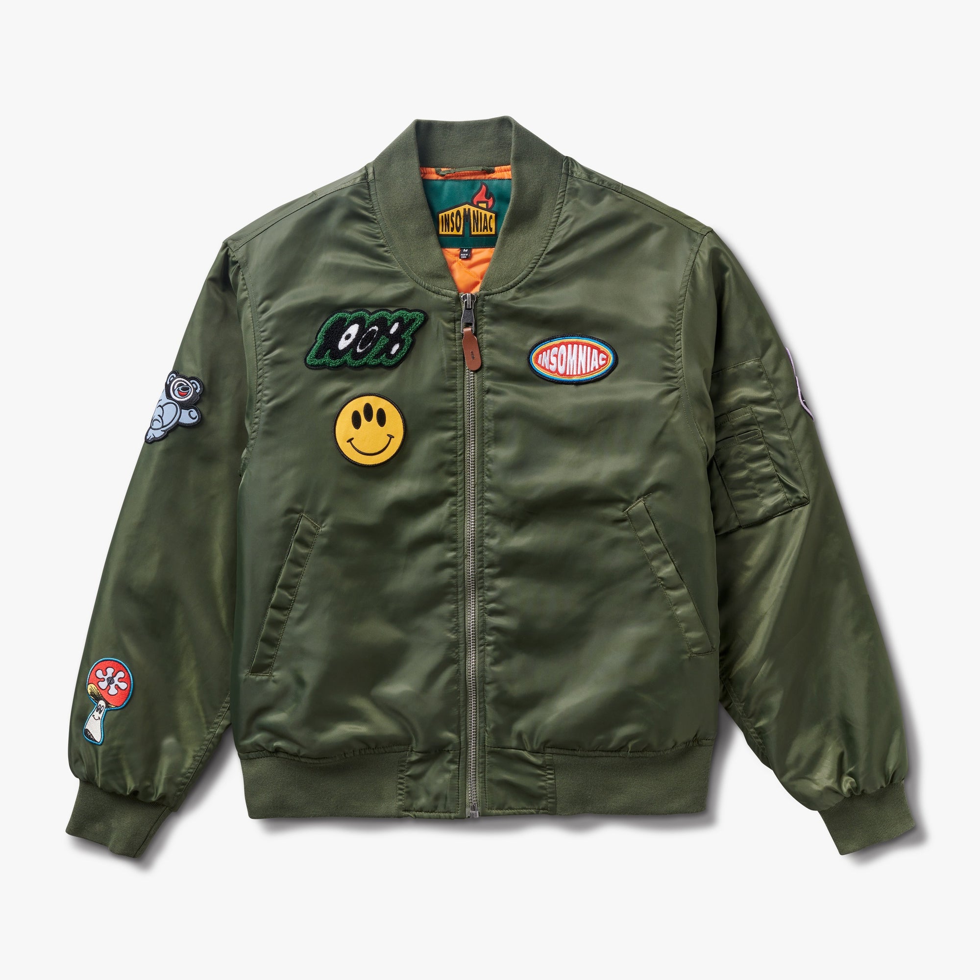 Maverick Patch Bomber Jacket