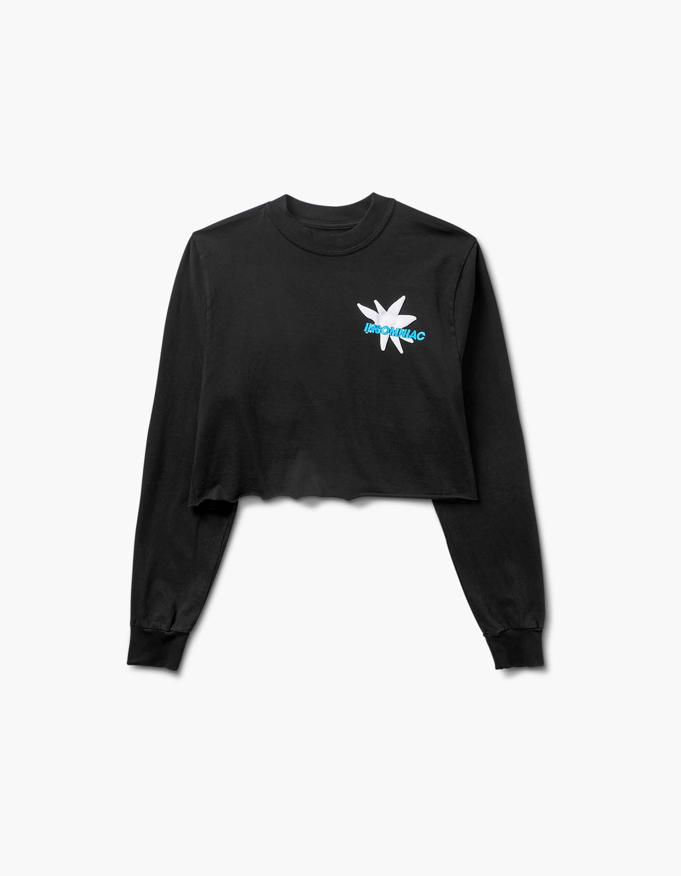 Insomniac Happy Memories Crop L/S Tee