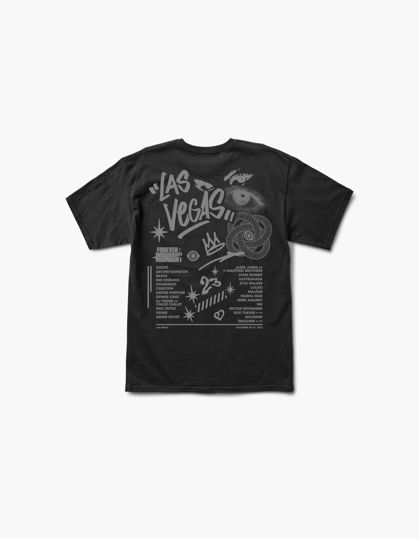 Forever Midnight Las Vegas Lineup S/S Tee