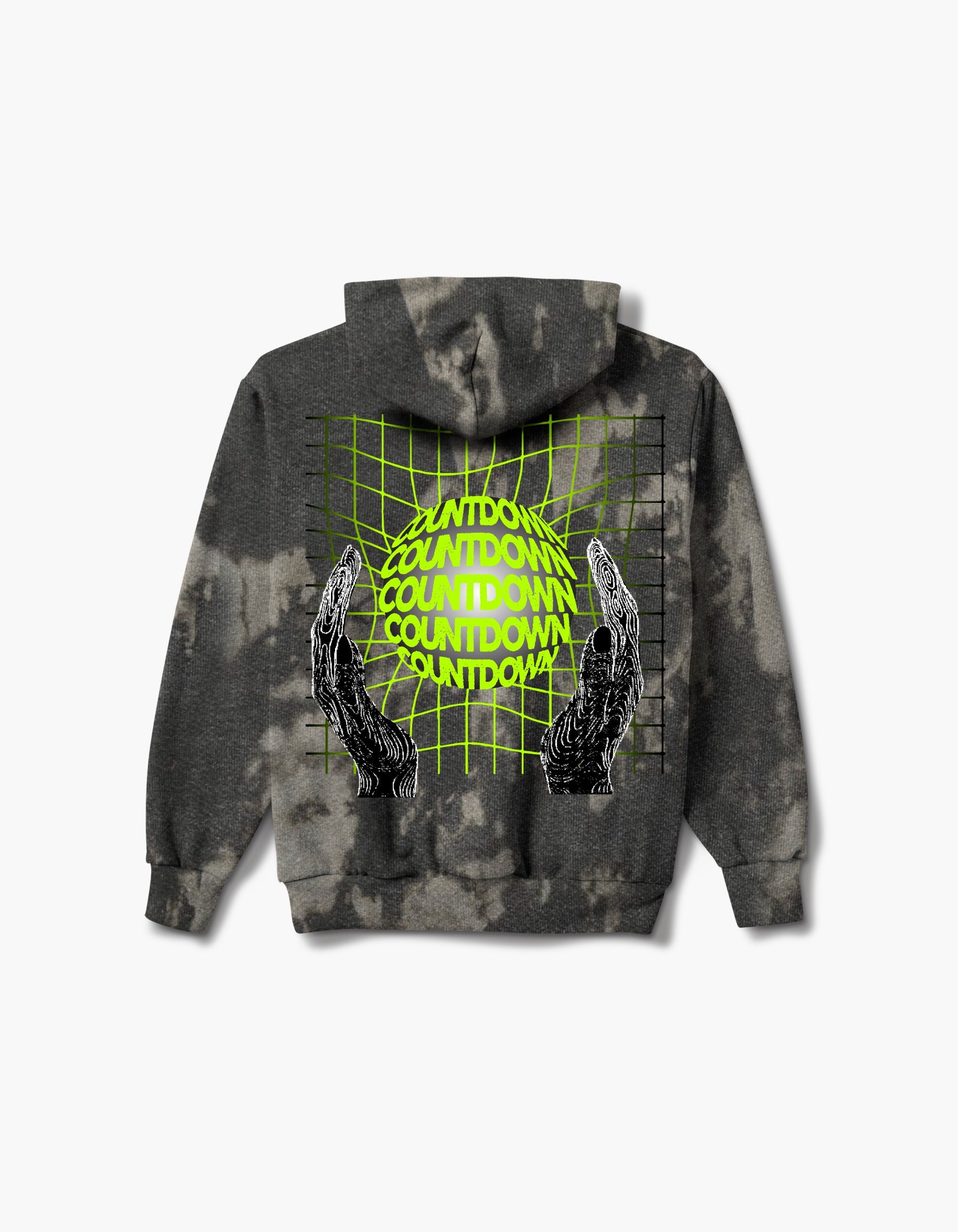 Countdown Gravity Tie Dye Hoodie