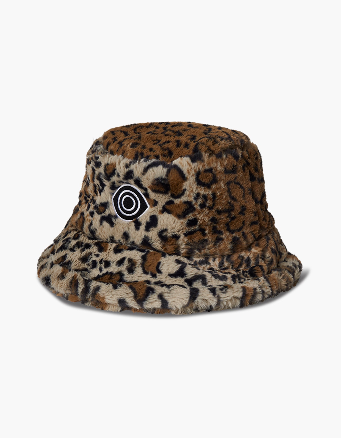 Eye Animal Fur Bucket Hat