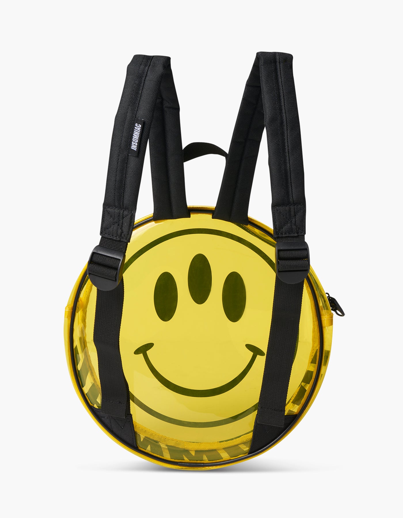 happy face mini backpack Smiles Round Translucent Backpack