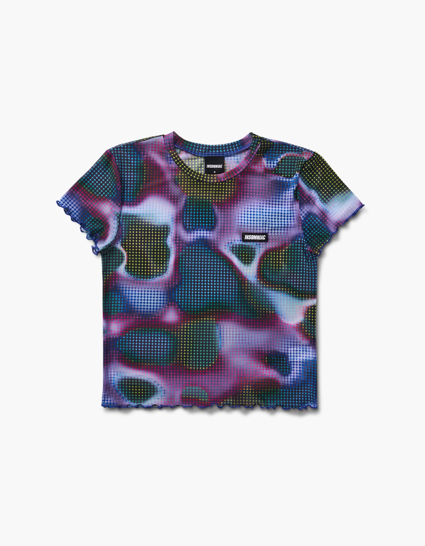 Insomniac Women's Camo Mesh S/S Top