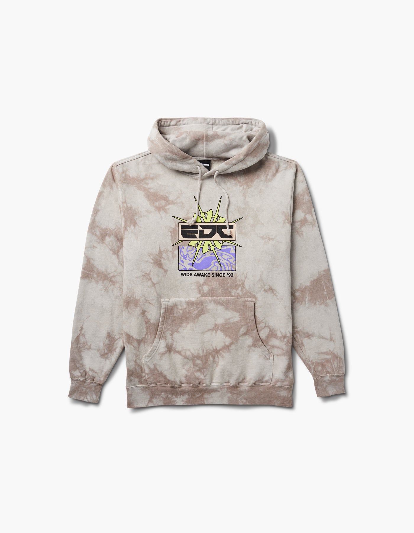 Insomniac tie dye hoodie Clearance