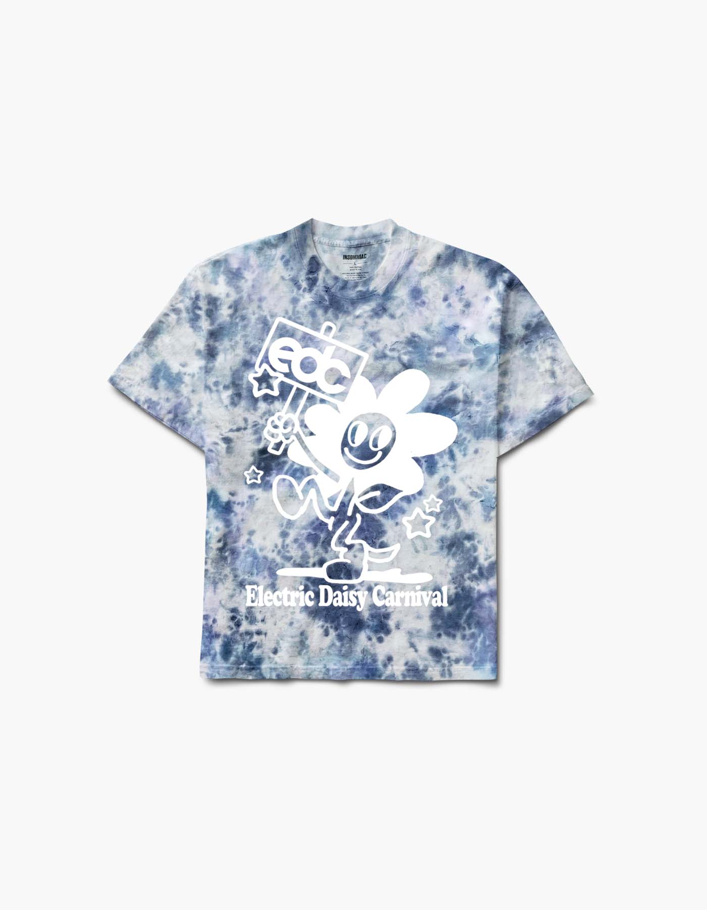 EDC Daisy Sign Tie Dye S/S Tee