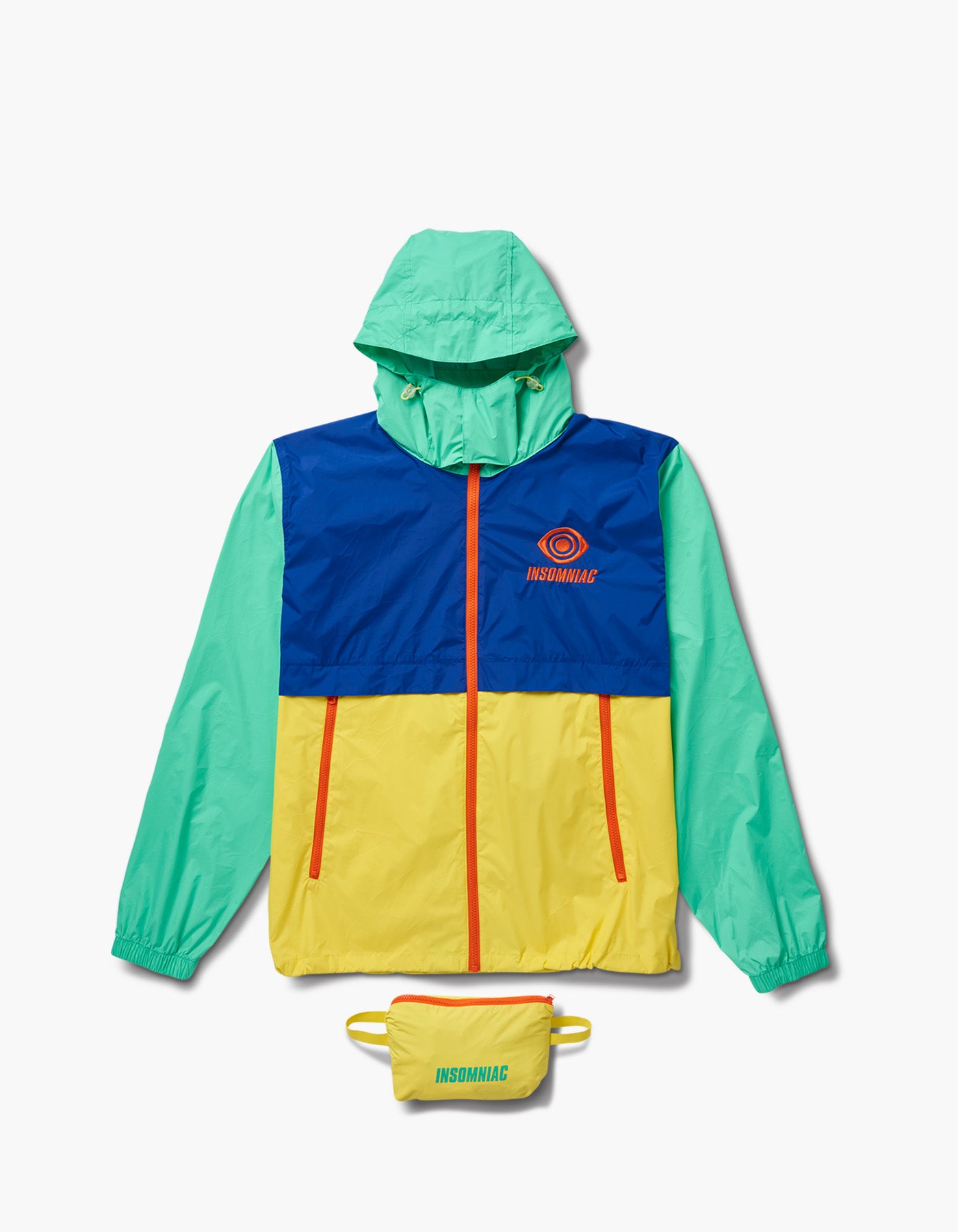 Insomniac Color Block Anorak Jacket